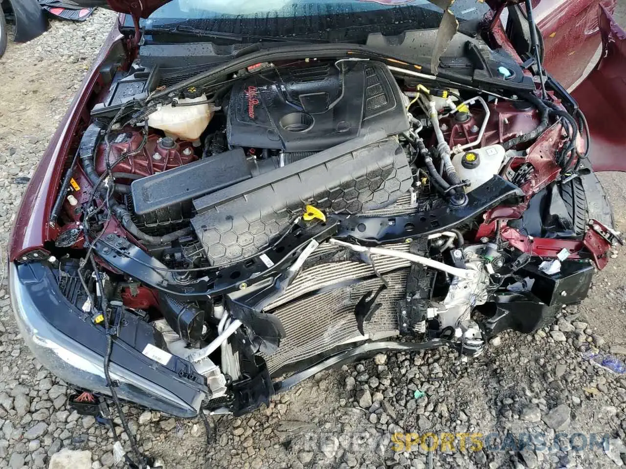 11 Photograph of a damaged car ZARFANAN5K7609194 ALFA ROMEO GIULIA 2019