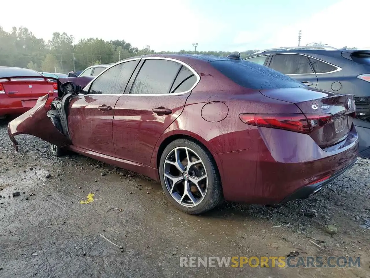 2 Photograph of a damaged car ZARFANAN5K7609194 ALFA ROMEO GIULIA 2019