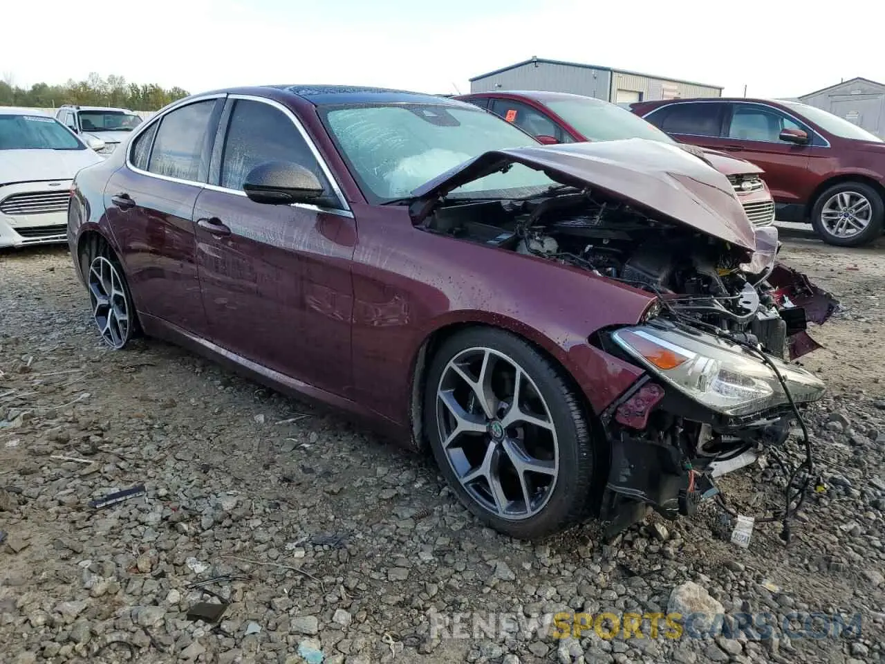 4 Photograph of a damaged car ZARFANAN5K7609194 ALFA ROMEO GIULIA 2019