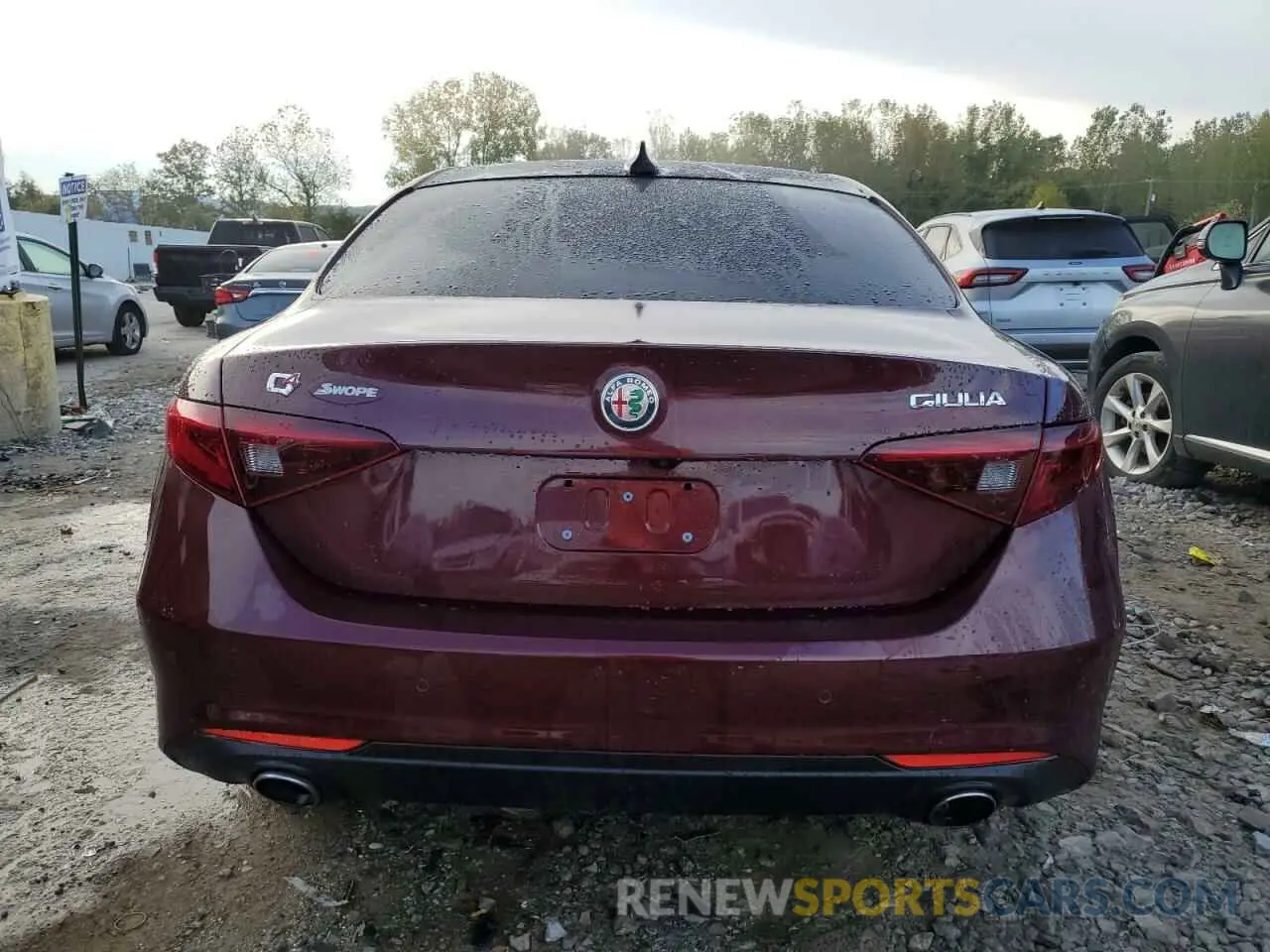 6 Photograph of a damaged car ZARFANAN5K7609194 ALFA ROMEO GIULIA 2019