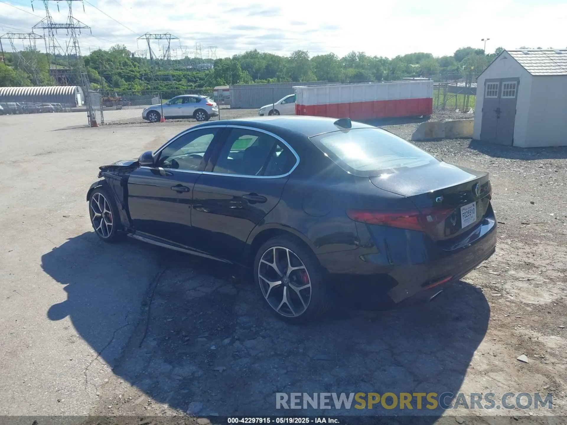 3 Photograph of a damaged car ZARFANAN6K7612900 ALFA ROMEO GIULIA 2019