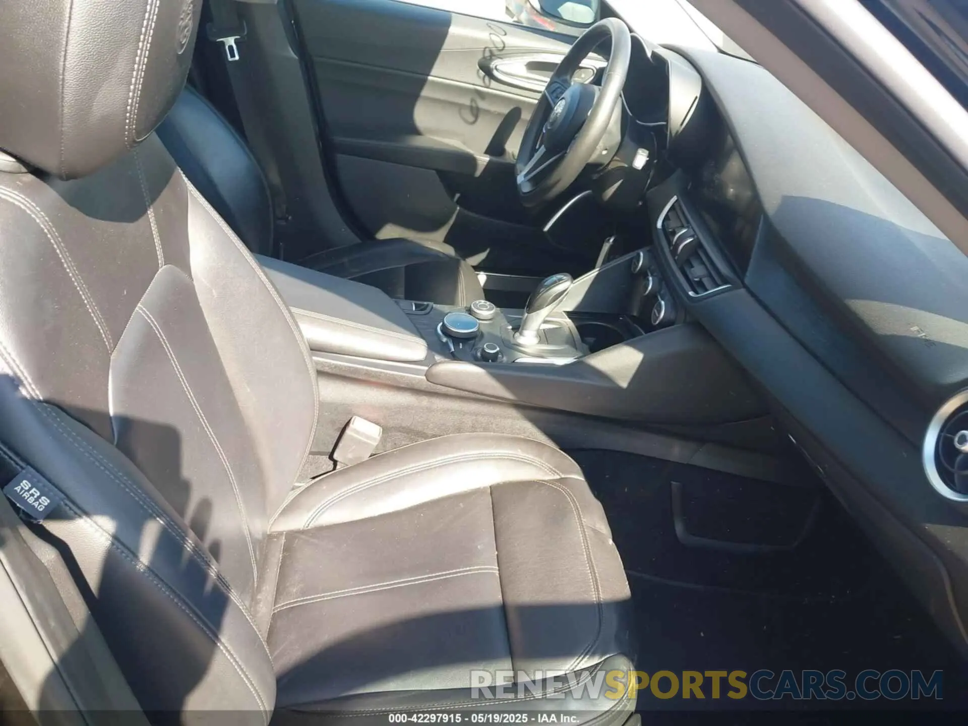 5 Photograph of a damaged car ZARFANAN6K7612900 ALFA ROMEO GIULIA 2019