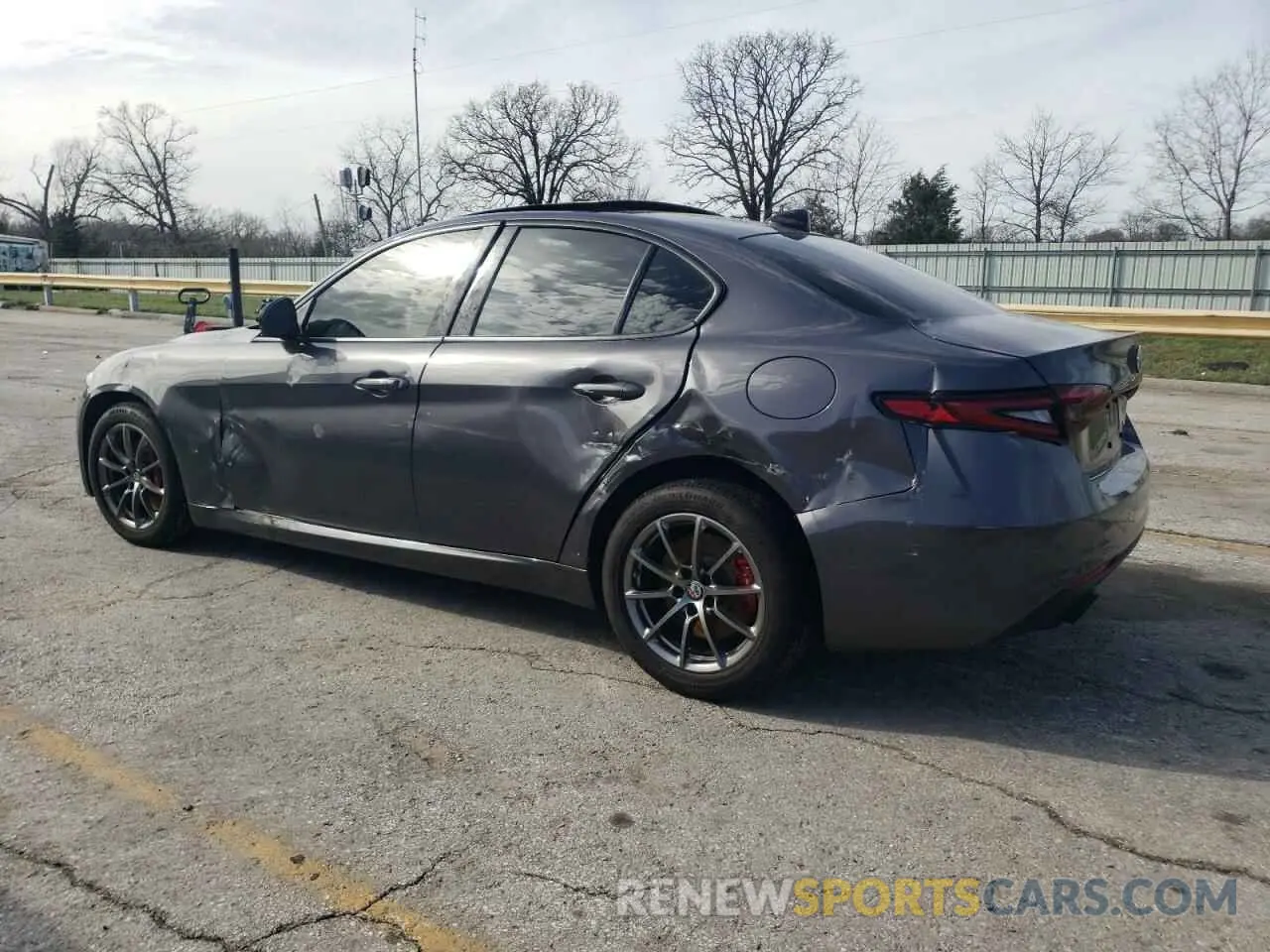 2 Photograph of a damaged car ZARFANAN8K7609190 ALFA ROMEO GIULIA 2019