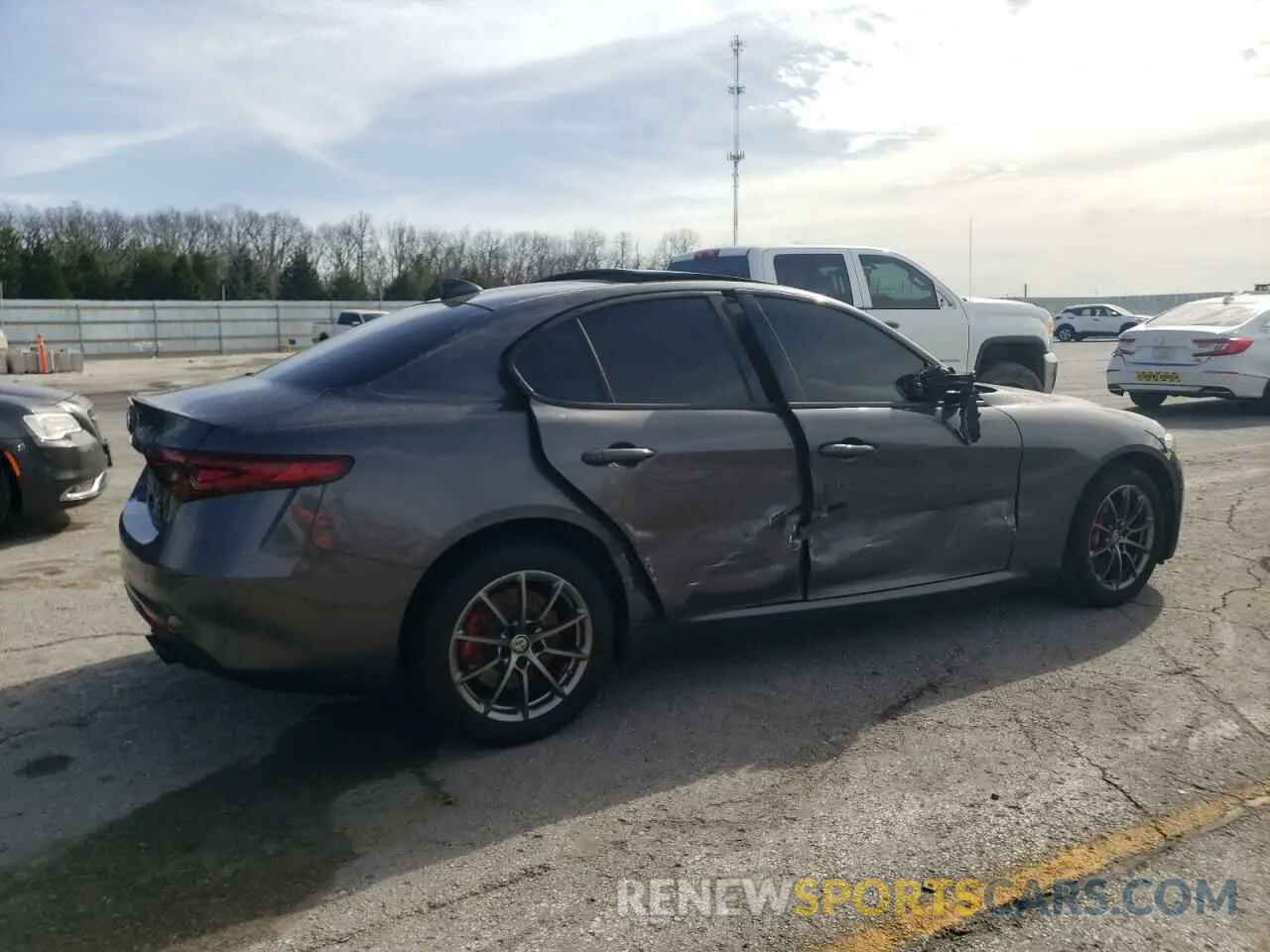 3 Photograph of a damaged car ZARFANAN8K7609190 ALFA ROMEO GIULIA 2019