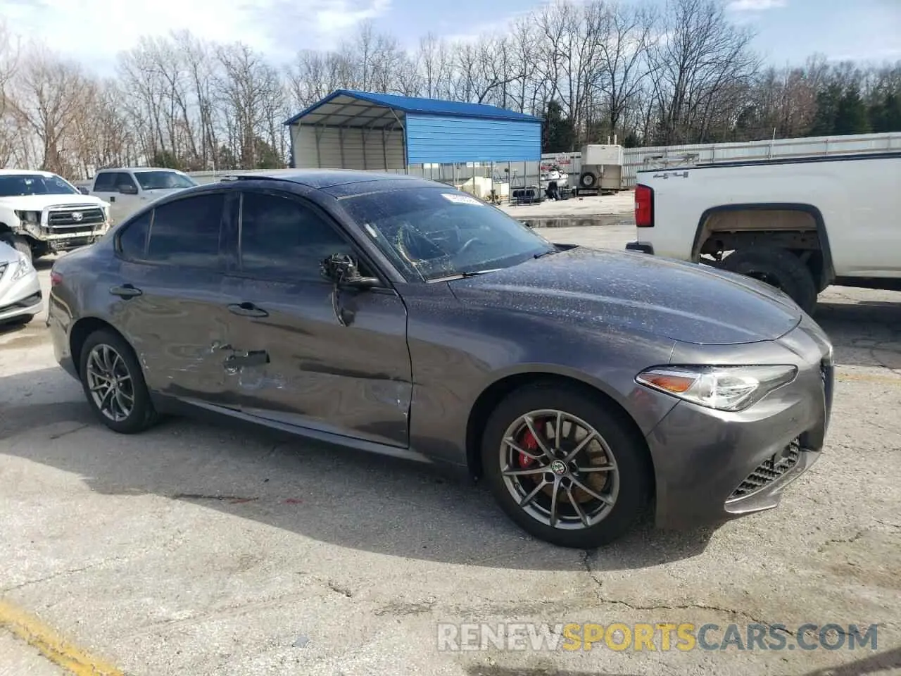 4 Photograph of a damaged car ZARFANAN8K7609190 ALFA ROMEO GIULIA 2019