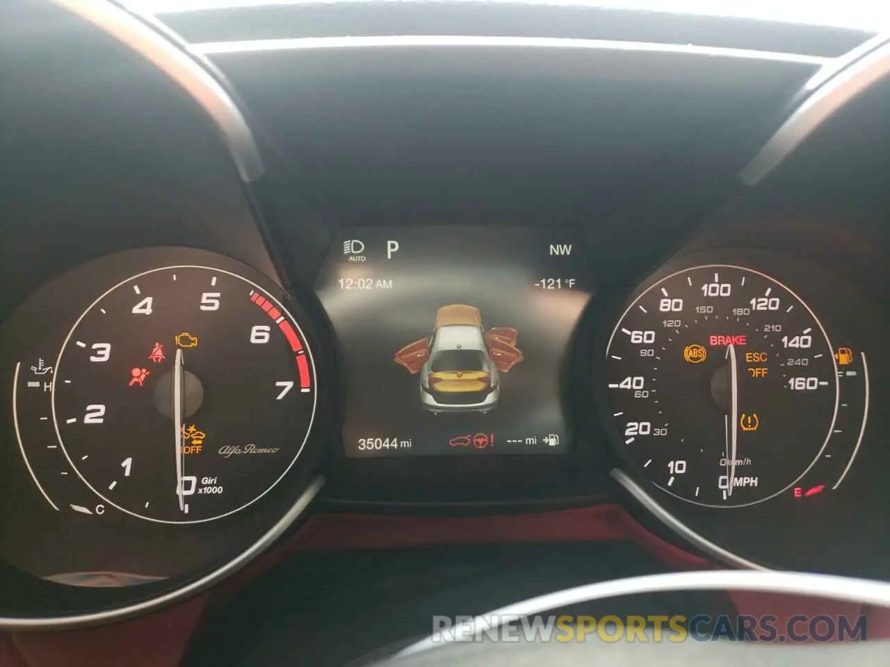 9 Photograph of a damaged car ZARFANAN8K7609190 ALFA ROMEO GIULIA 2019