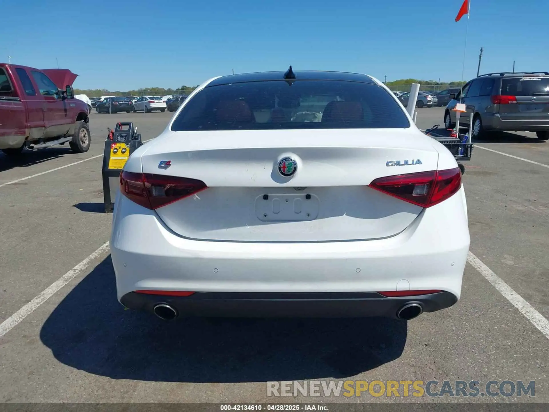 16 Photograph of a damaged car ZARFANAN9K7603219 ALFA ROMEO GIULIA 2019