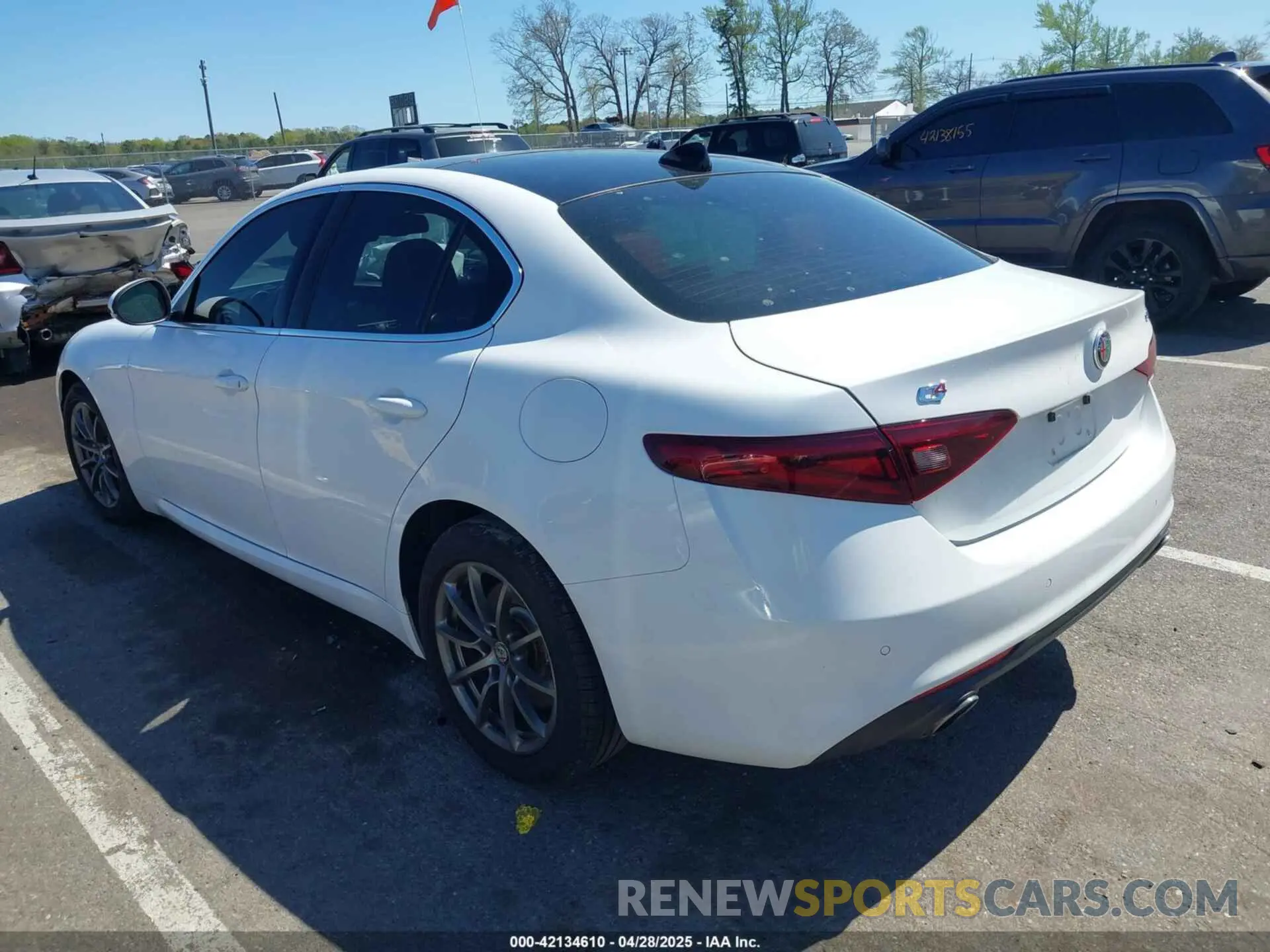 3 Photograph of a damaged car ZARFANAN9K7603219 ALFA ROMEO GIULIA 2019