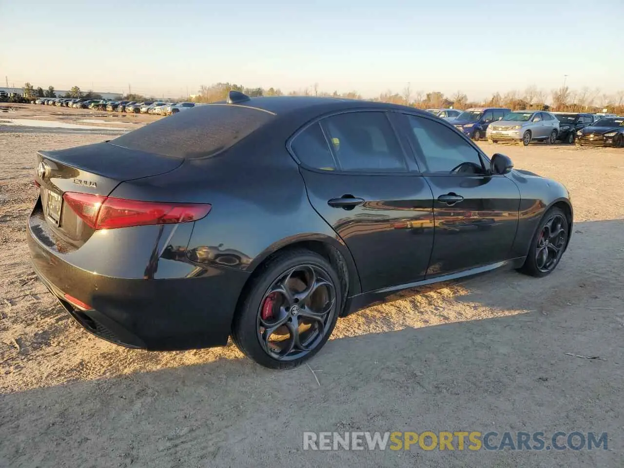 3 Photograph of a damaged car ZARFANBN0K7621770 ALFA ROMEO GIULIA 2019