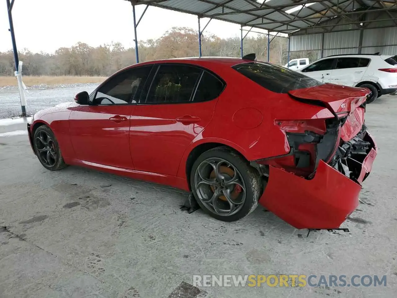 2 Photograph of a damaged car ZARFANBN0K7622322 ALFA ROMEO GIULIA 2019