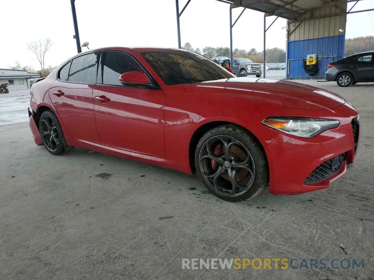4 Photograph of a damaged car ZARFANBN0K7622322 ALFA ROMEO GIULIA 2019
