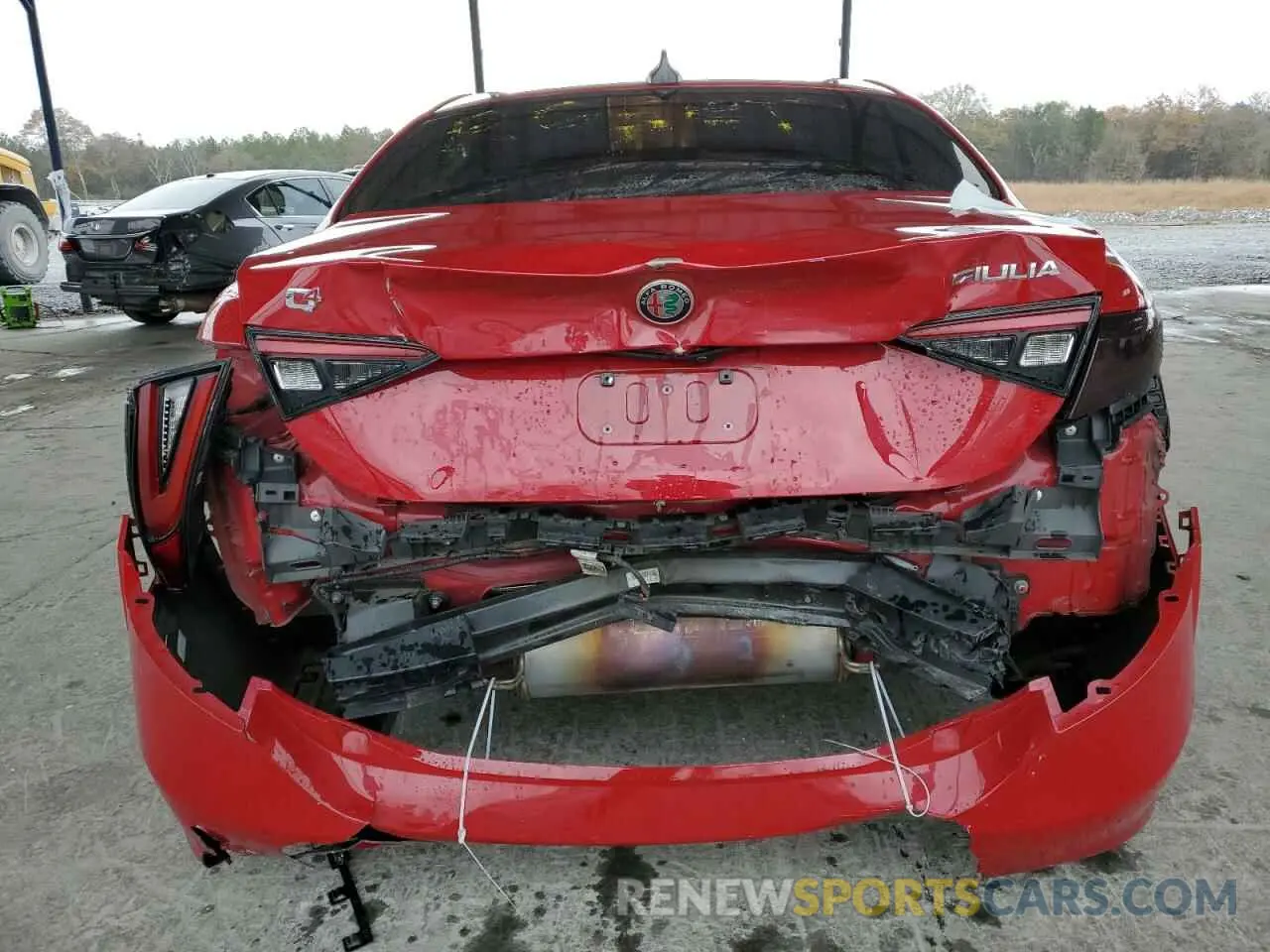 6 Photograph of a damaged car ZARFANBN0K7622322 ALFA ROMEO GIULIA 2019