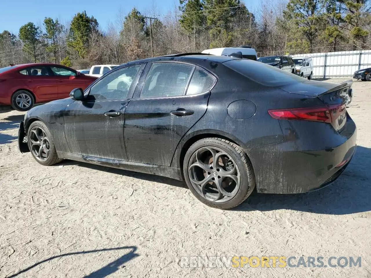 2 Photograph of a damaged car ZARFANBN3K7608916 ALFA ROMEO GIULIA 2019