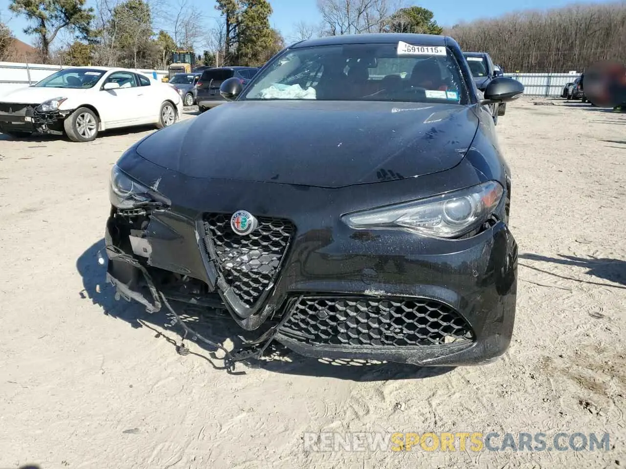 5 Photograph of a damaged car ZARFANBN3K7608916 ALFA ROMEO GIULIA 2019