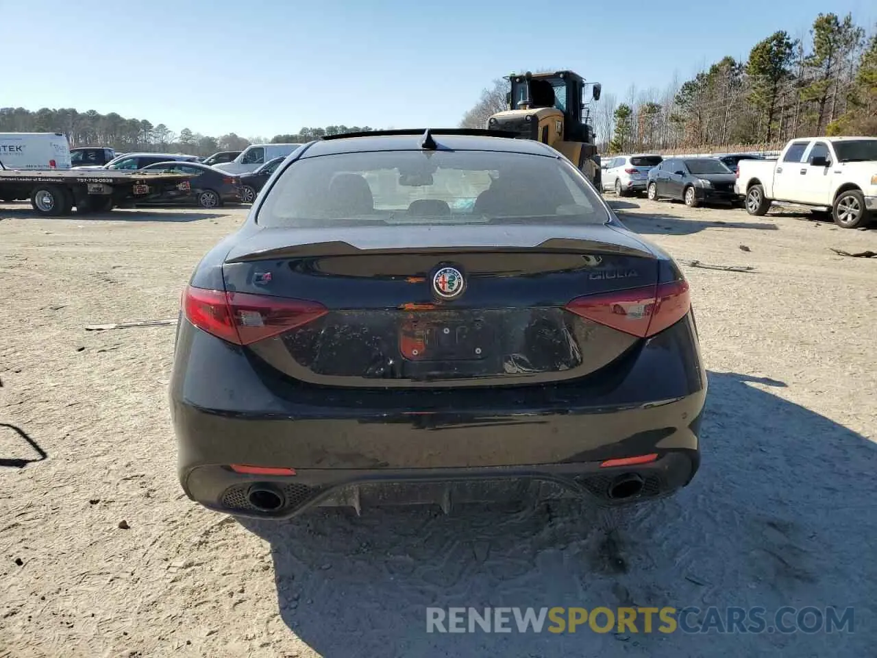6 Photograph of a damaged car ZARFANBN3K7608916 ALFA ROMEO GIULIA 2019
