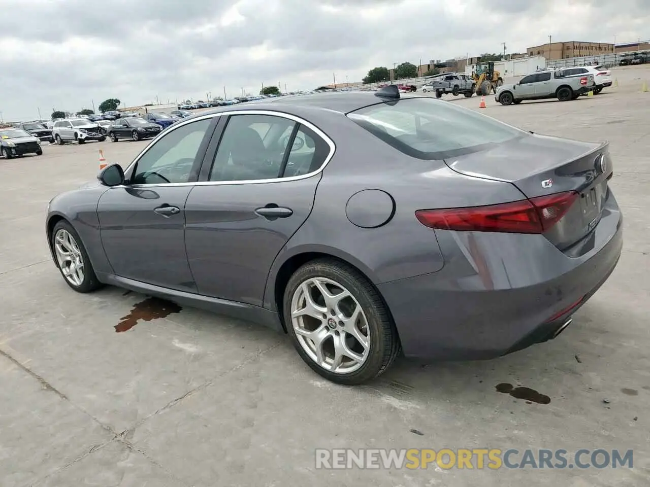 2 Photograph of a damaged car ZARFANBN4K7603417 ALFA ROMEO GIULIA 2019