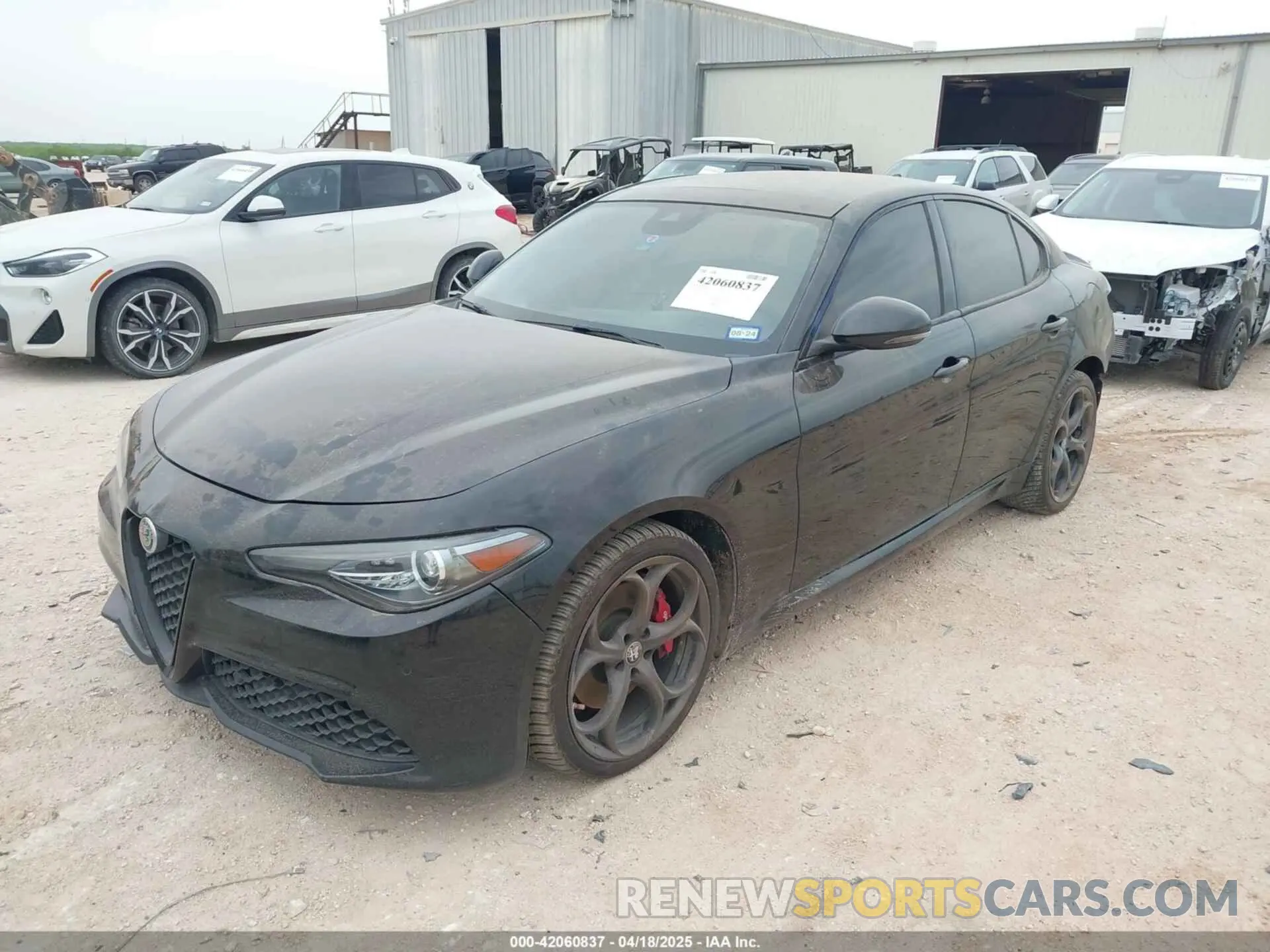 2 Photograph of a damaged car ZARFANBN4K7607998 ALFA ROMEO GIULIA 2019