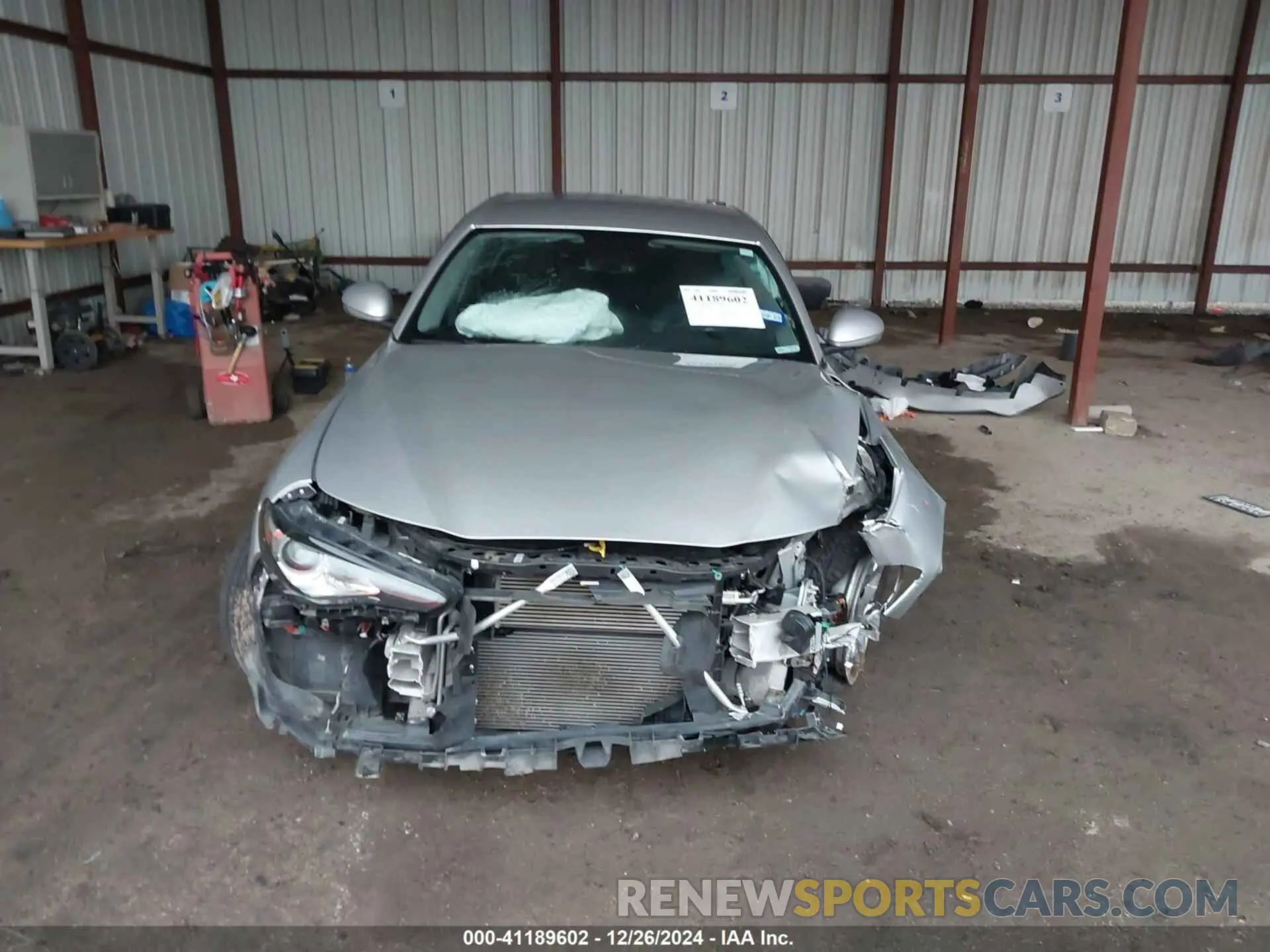 12 Photograph of a damaged car ZARFANBN4K7622131 ALFA ROMEO GIULIA 2019