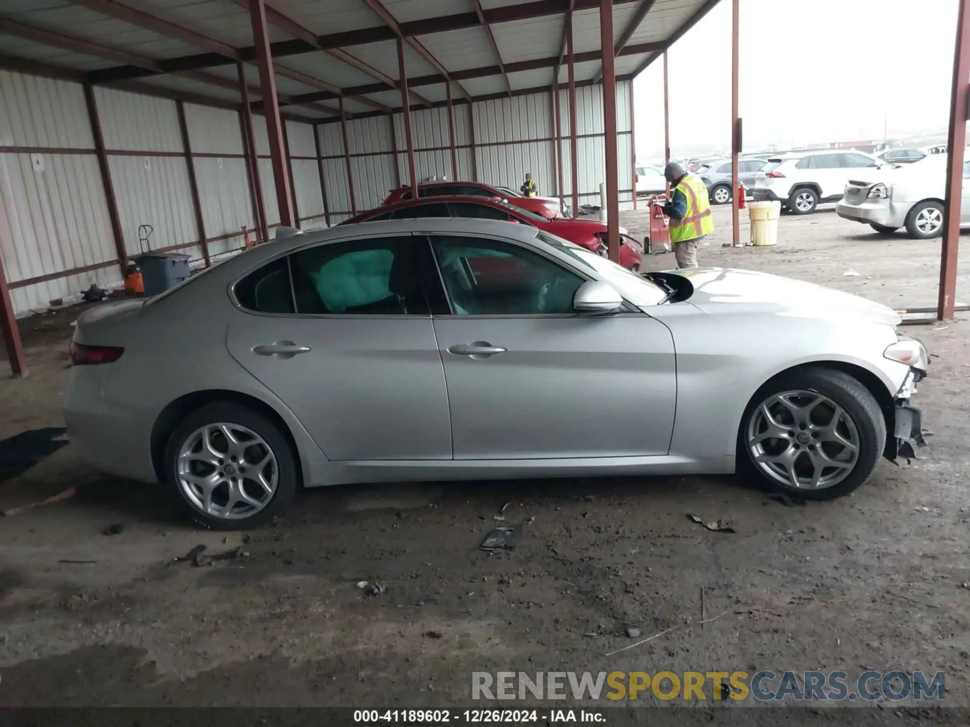 13 Photograph of a damaged car ZARFANBN4K7622131 ALFA ROMEO GIULIA 2019