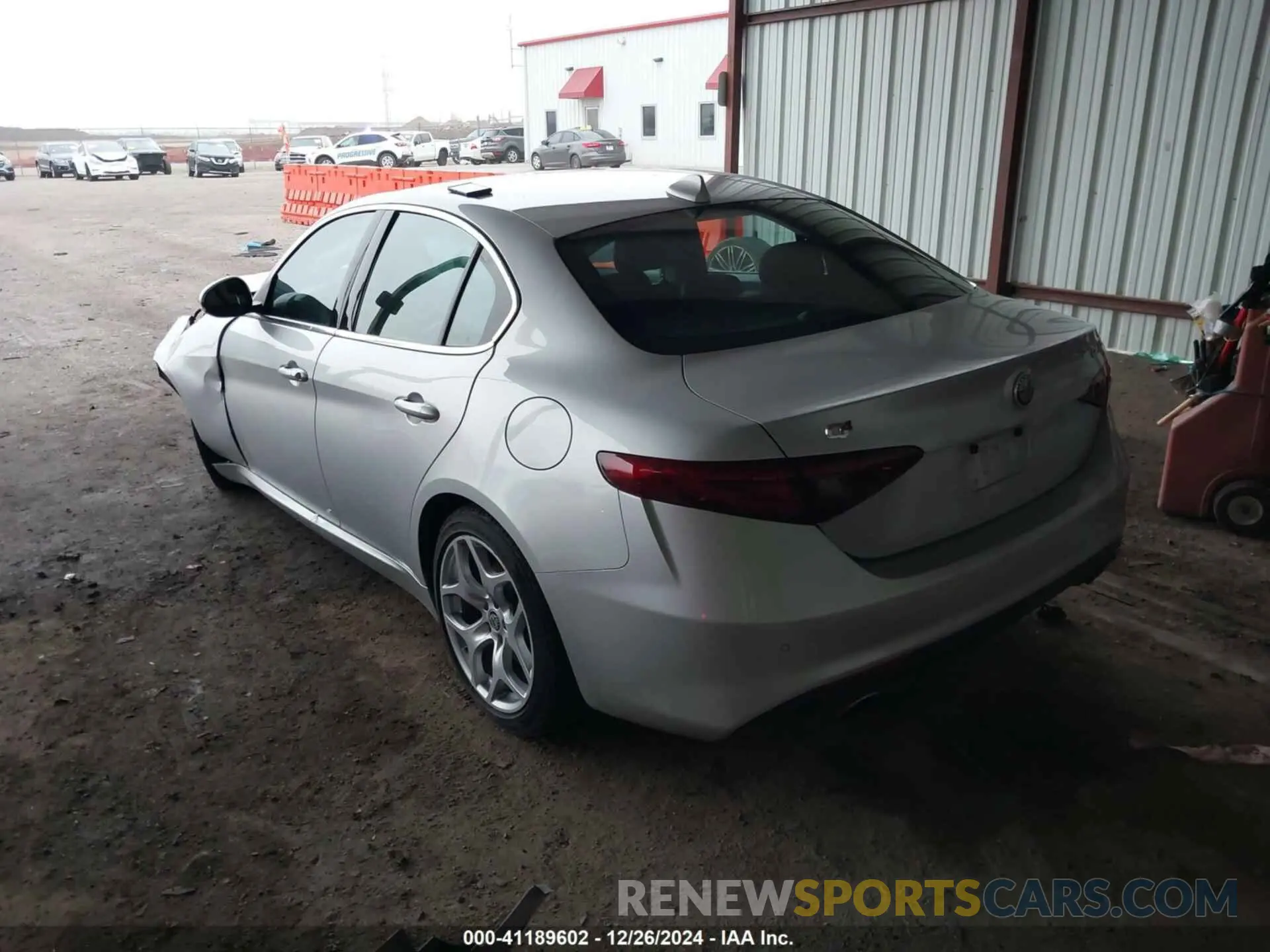 3 Photograph of a damaged car ZARFANBN4K7622131 ALFA ROMEO GIULIA 2019