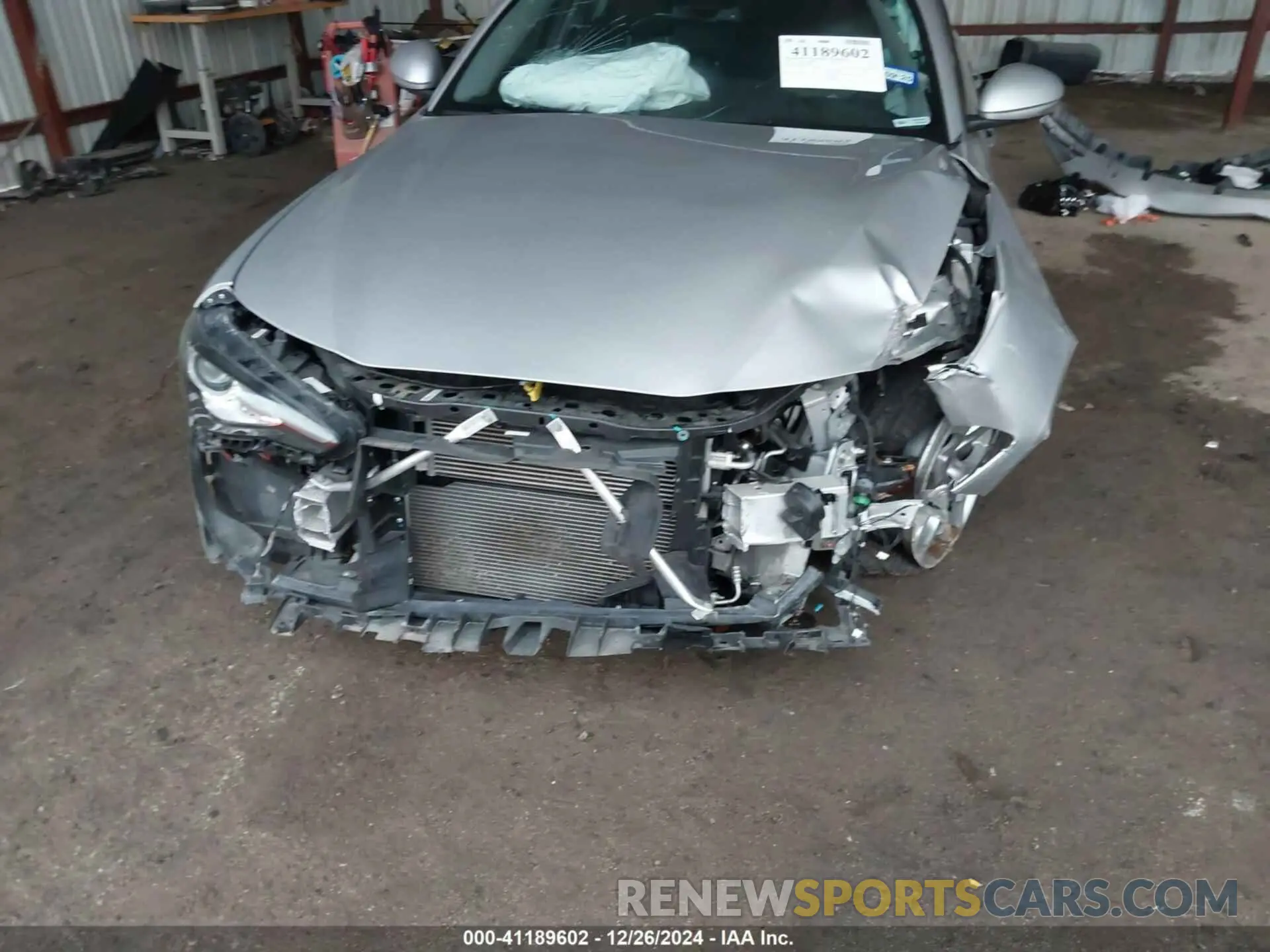 6 Photograph of a damaged car ZARFANBN4K7622131 ALFA ROMEO GIULIA 2019
