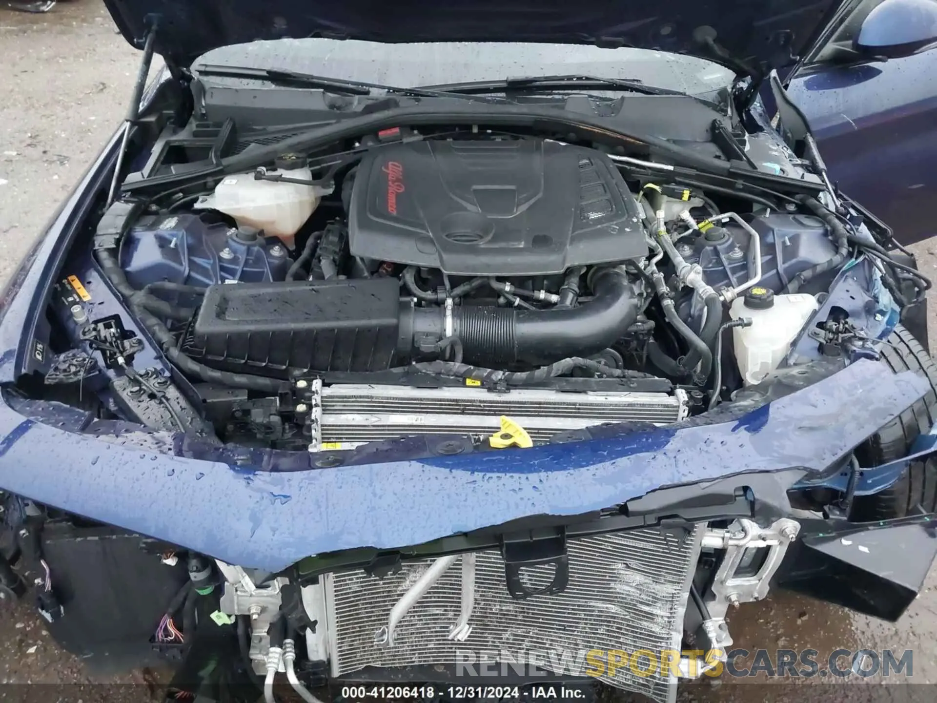 10 Photograph of a damaged car ZARFANBN8K7601203 ALFA ROMEO GIULIA 2019