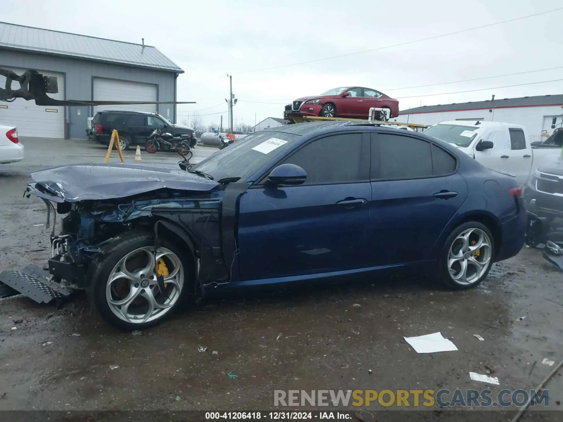 14 Photograph of a damaged car ZARFANBN8K7601203 ALFA ROMEO GIULIA 2019
