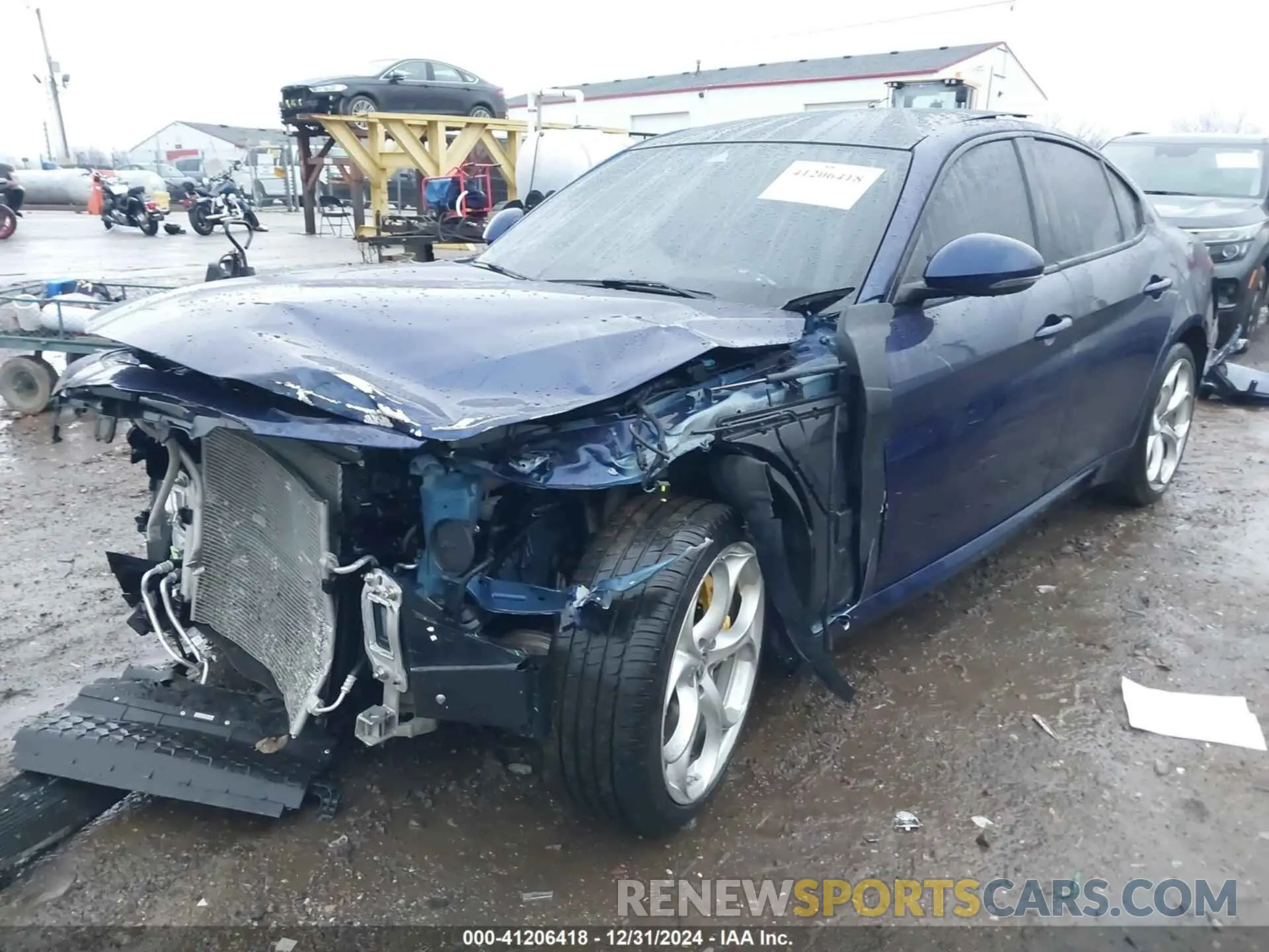 2 Photograph of a damaged car ZARFANBN8K7601203 ALFA ROMEO GIULIA 2019