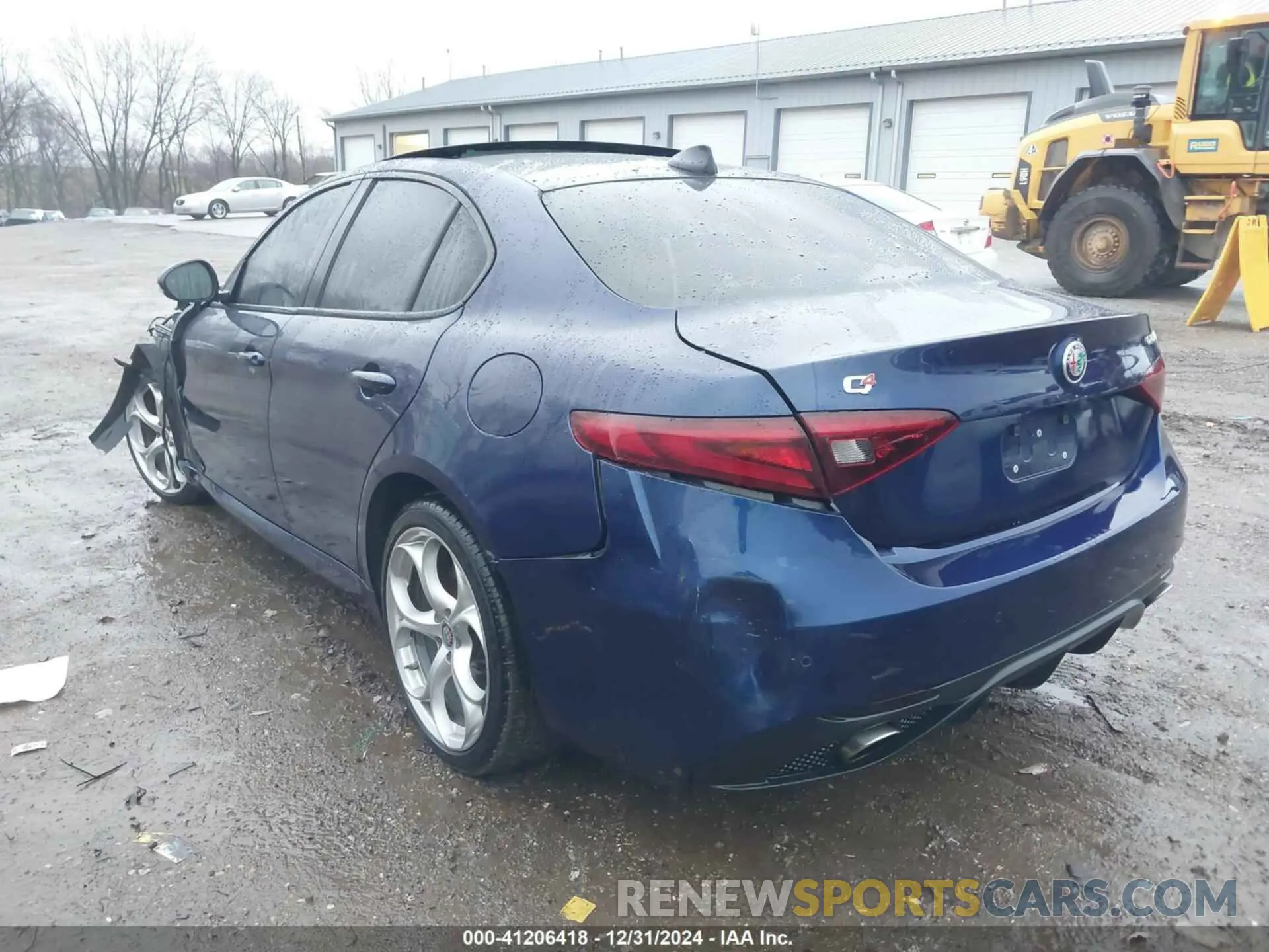 3 Photograph of a damaged car ZARFANBN8K7601203 ALFA ROMEO GIULIA 2019