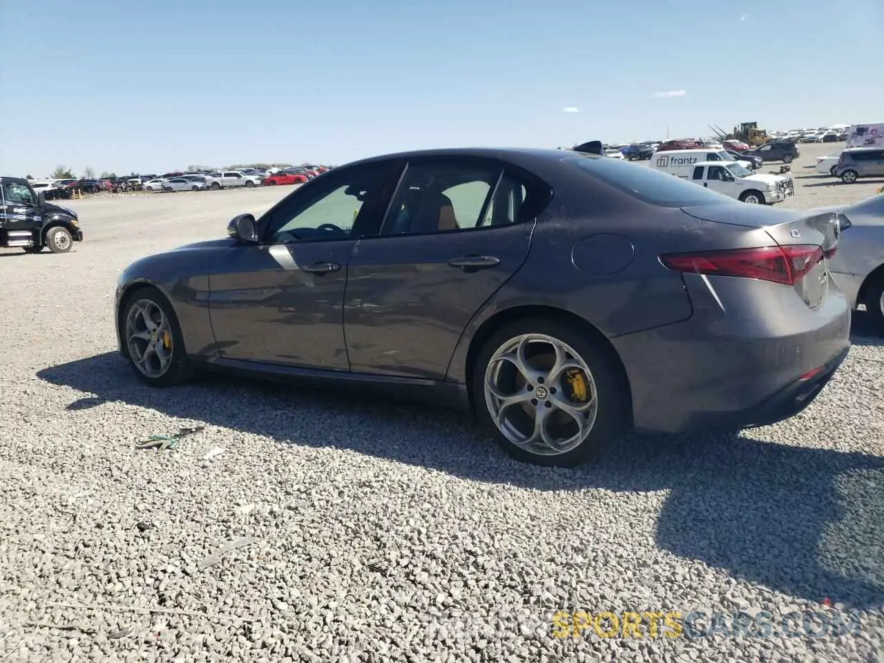 2 Photograph of a damaged car ZARFANBN9K7601162 ALFA ROMEO GIULIA 2019