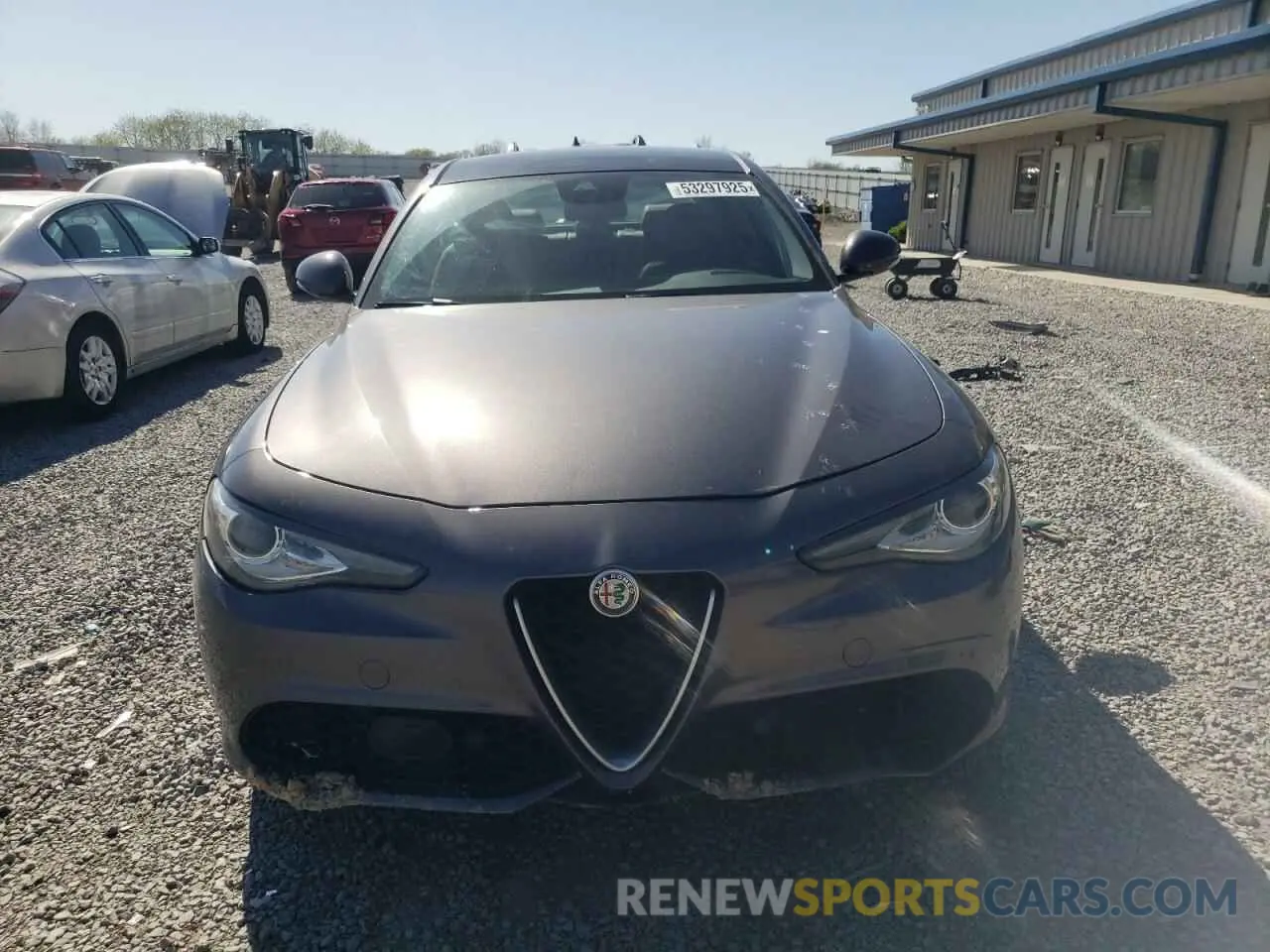 5 Photograph of a damaged car ZARFANBN9K7601162 ALFA ROMEO GIULIA 2019