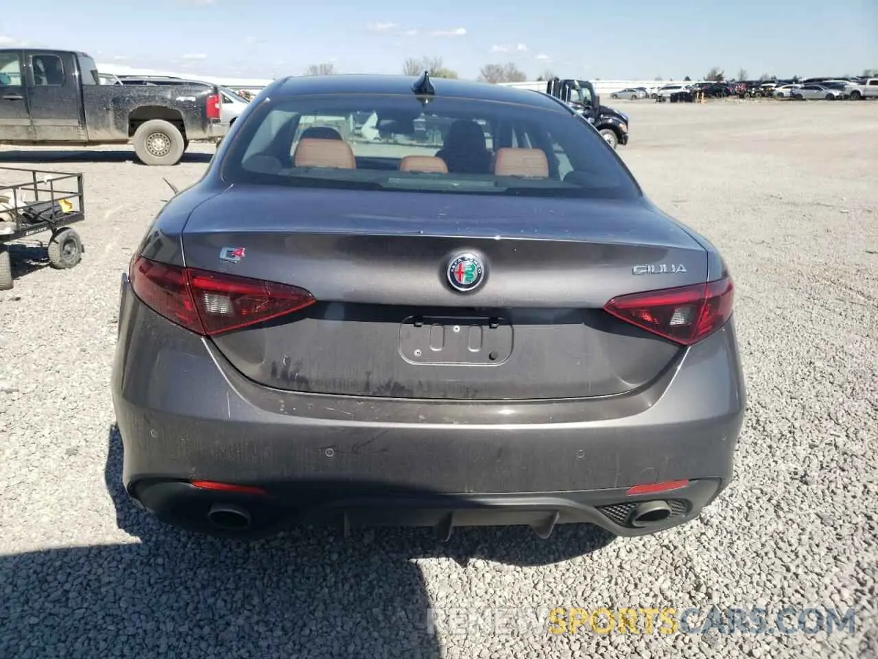 6 Photograph of a damaged car ZARFANBN9K7601162 ALFA ROMEO GIULIA 2019