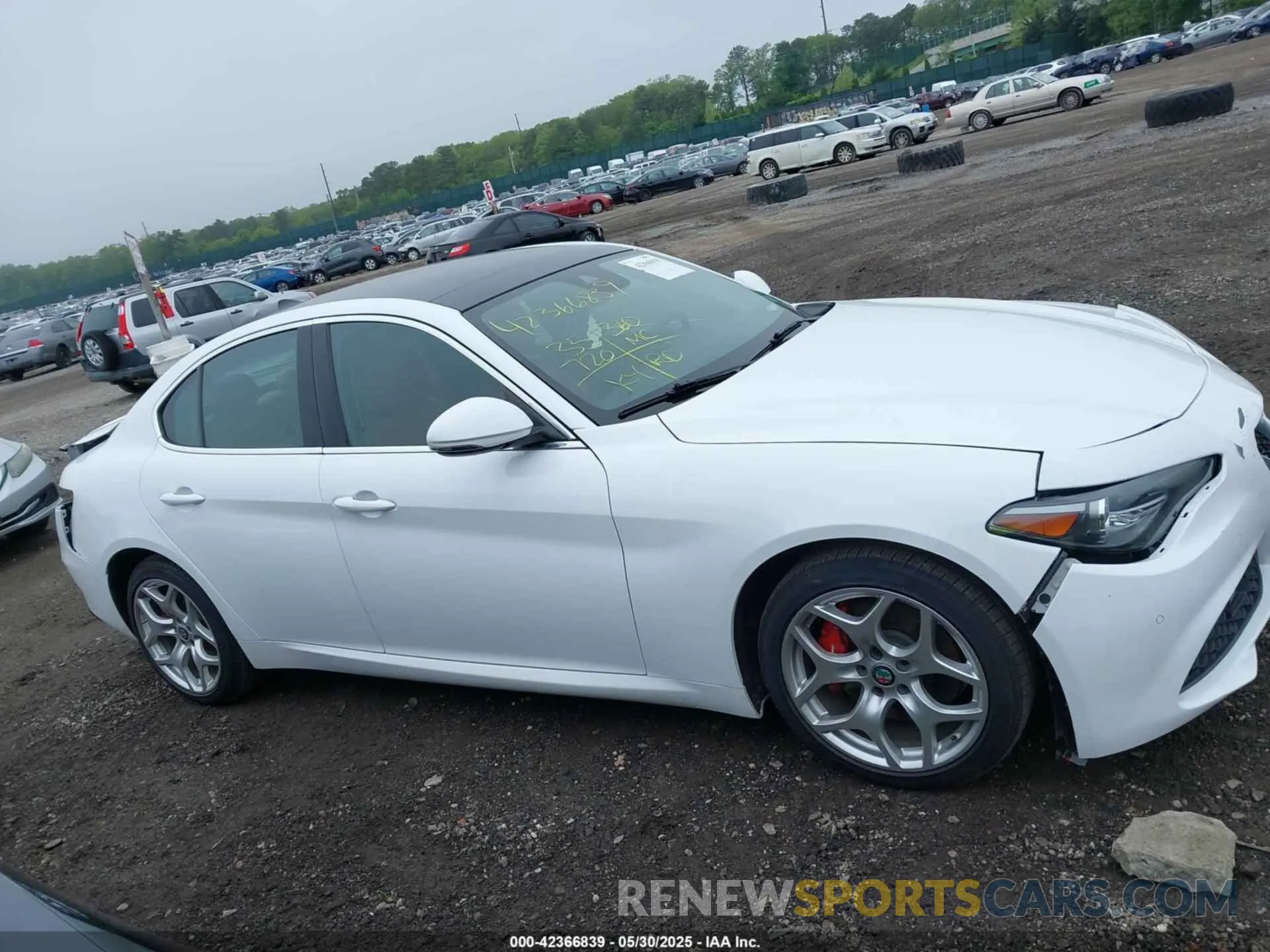 13 Photograph of a damaged car ZARFANBNXK7606323 ALFA ROMEO GIULIA 2019