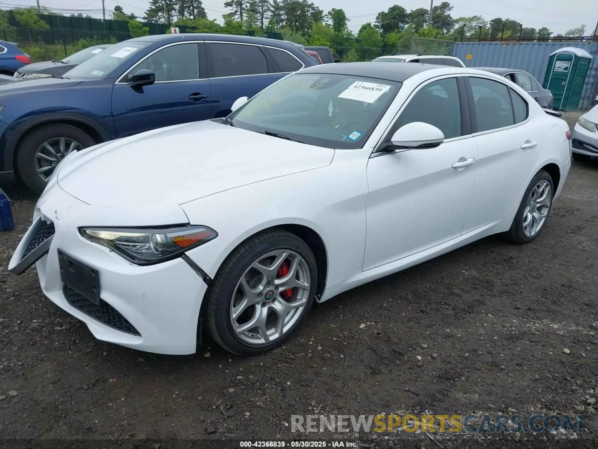 2 Photograph of a damaged car ZARFANBNXK7606323 ALFA ROMEO GIULIA 2019