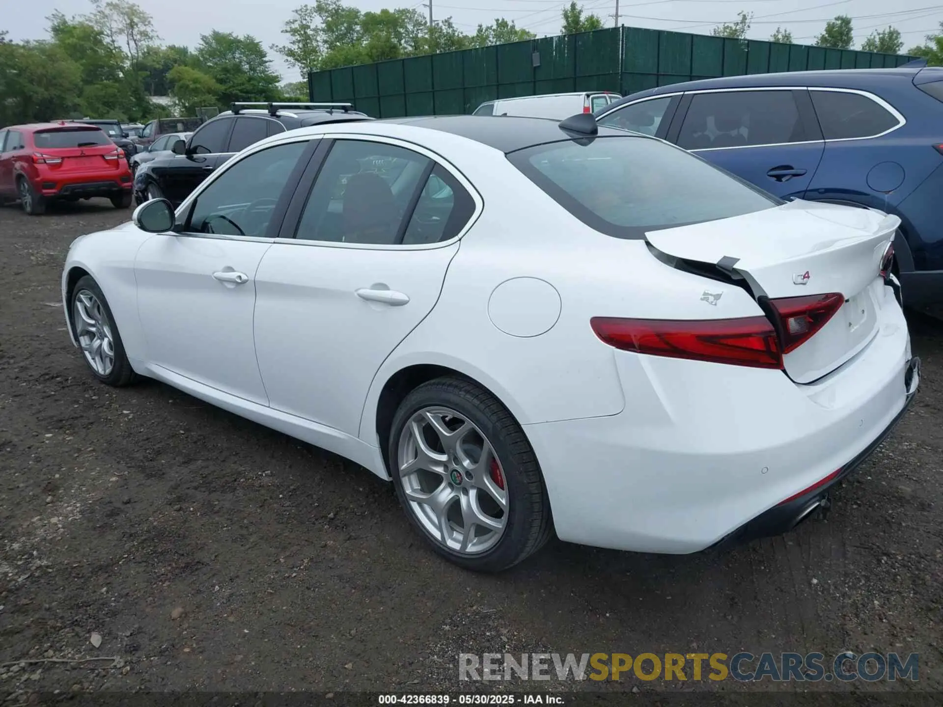 3 Photograph of a damaged car ZARFANBNXK7606323 ALFA ROMEO GIULIA 2019