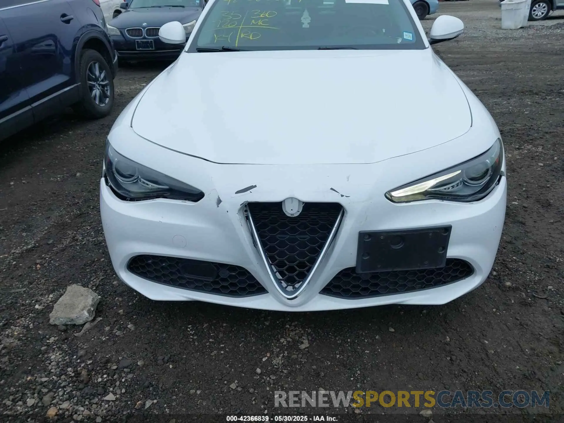 6 Photograph of a damaged car ZARFANBNXK7606323 ALFA ROMEO GIULIA 2019