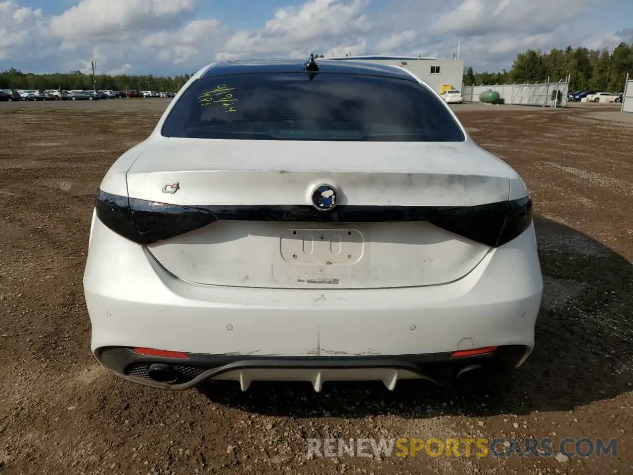 6 Photograph of a damaged car ZARFANBNXK7620366 ALFA ROMEO GIULIA 2019