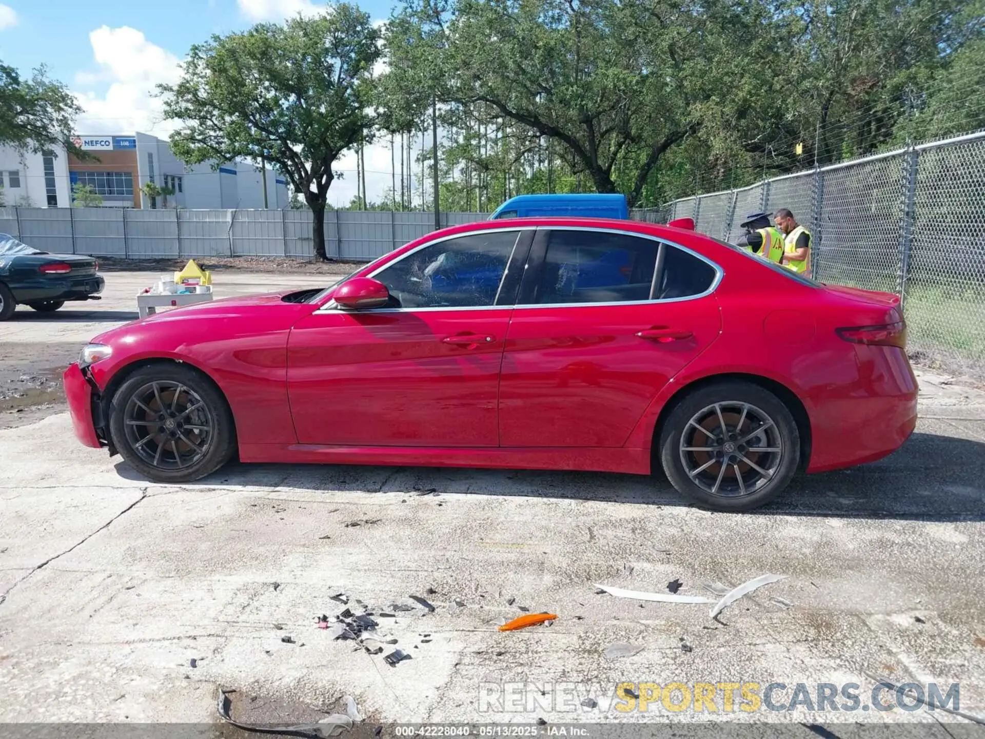 13 Photograph of a damaged car ZARFAMAN0L7631101 ALFA ROMEO GIULIA 2020