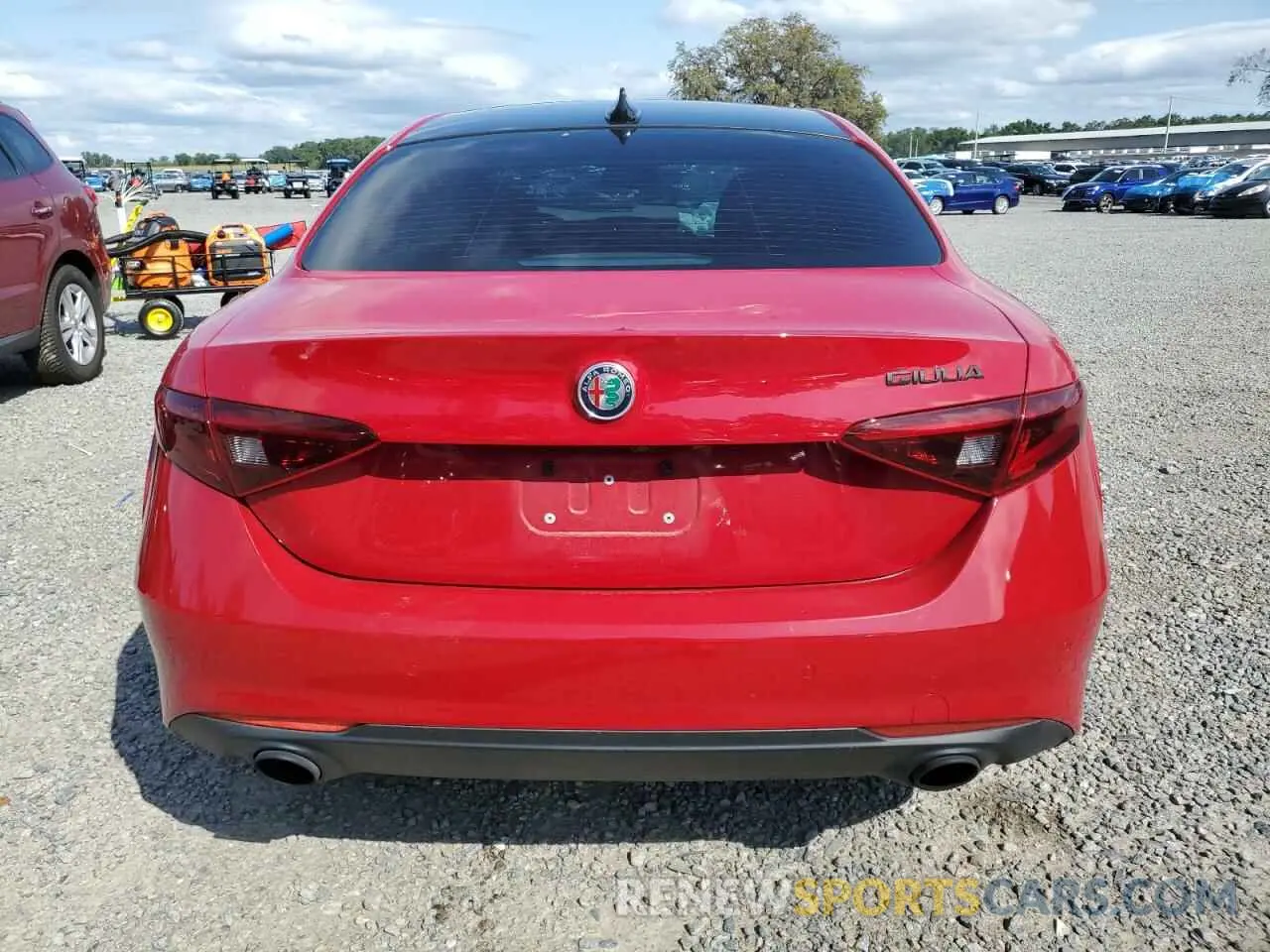 6 Photograph of a damaged car ZARFAMAN1L7625954 ALFA ROMEO GIULIA 2020