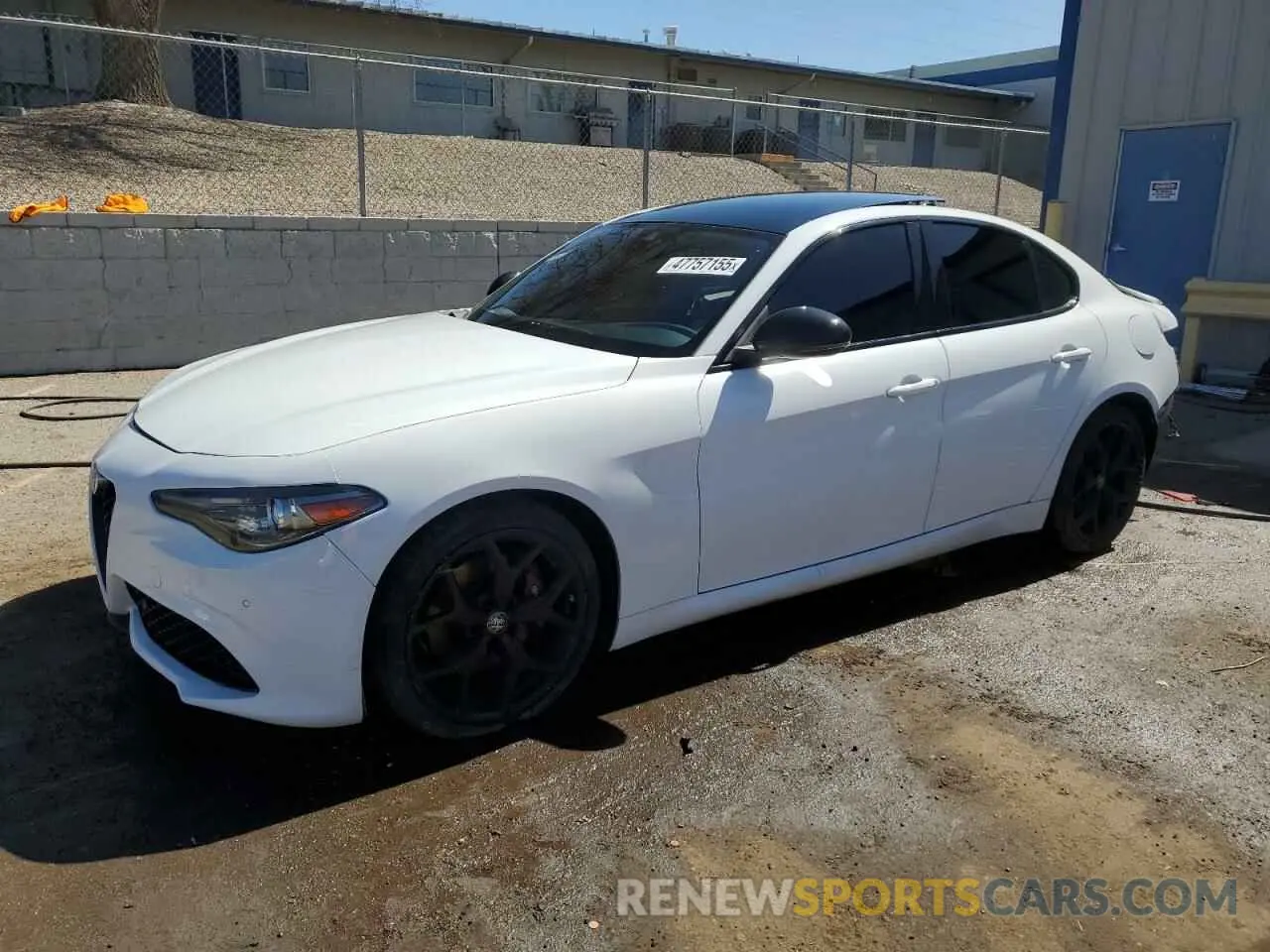 1 Photograph of a damaged car ZARFAMAN1L7634962 ALFA ROMEO GIULIA 2020