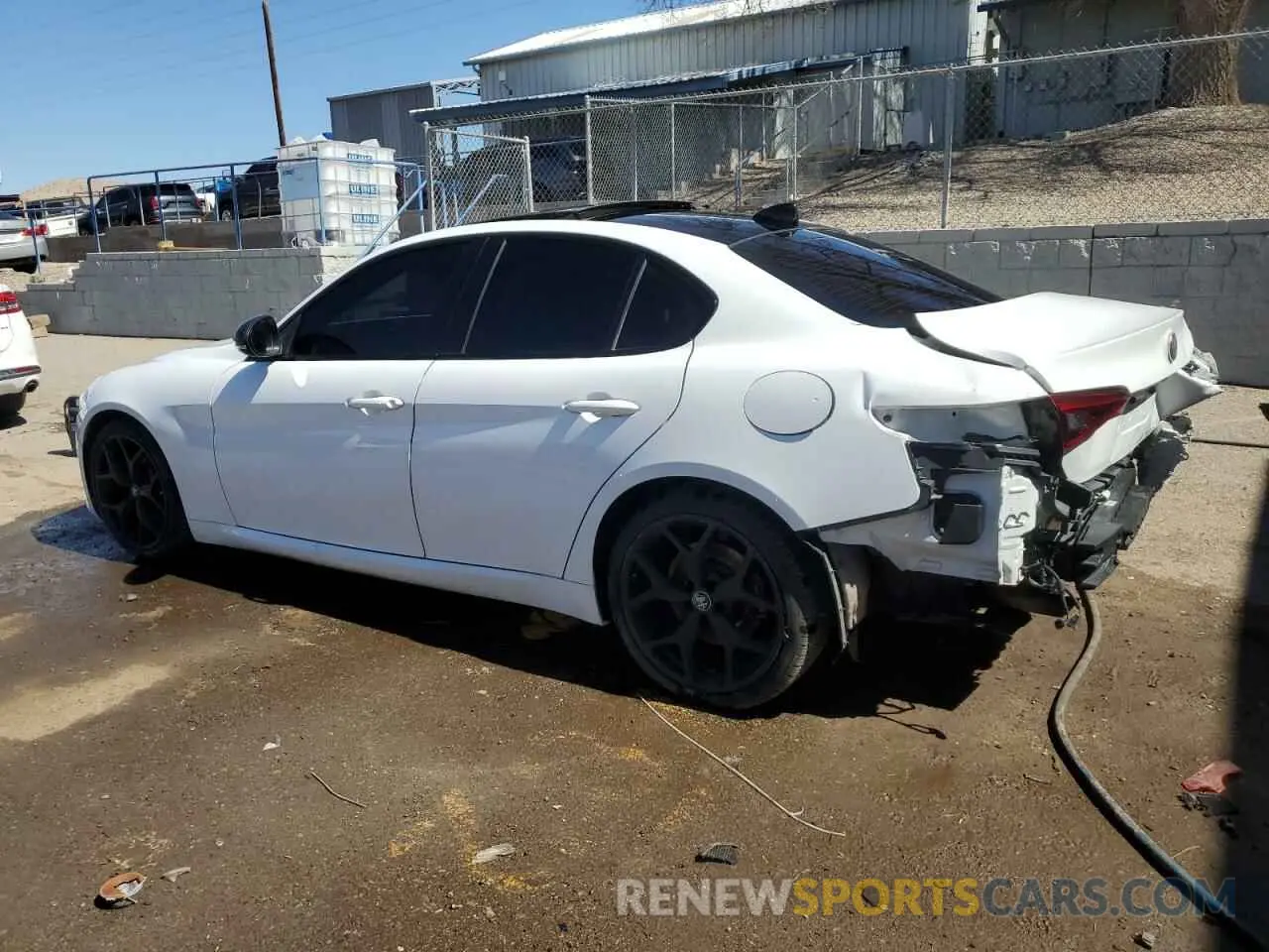 2 Photograph of a damaged car ZARFAMAN1L7634962 ALFA ROMEO GIULIA 2020