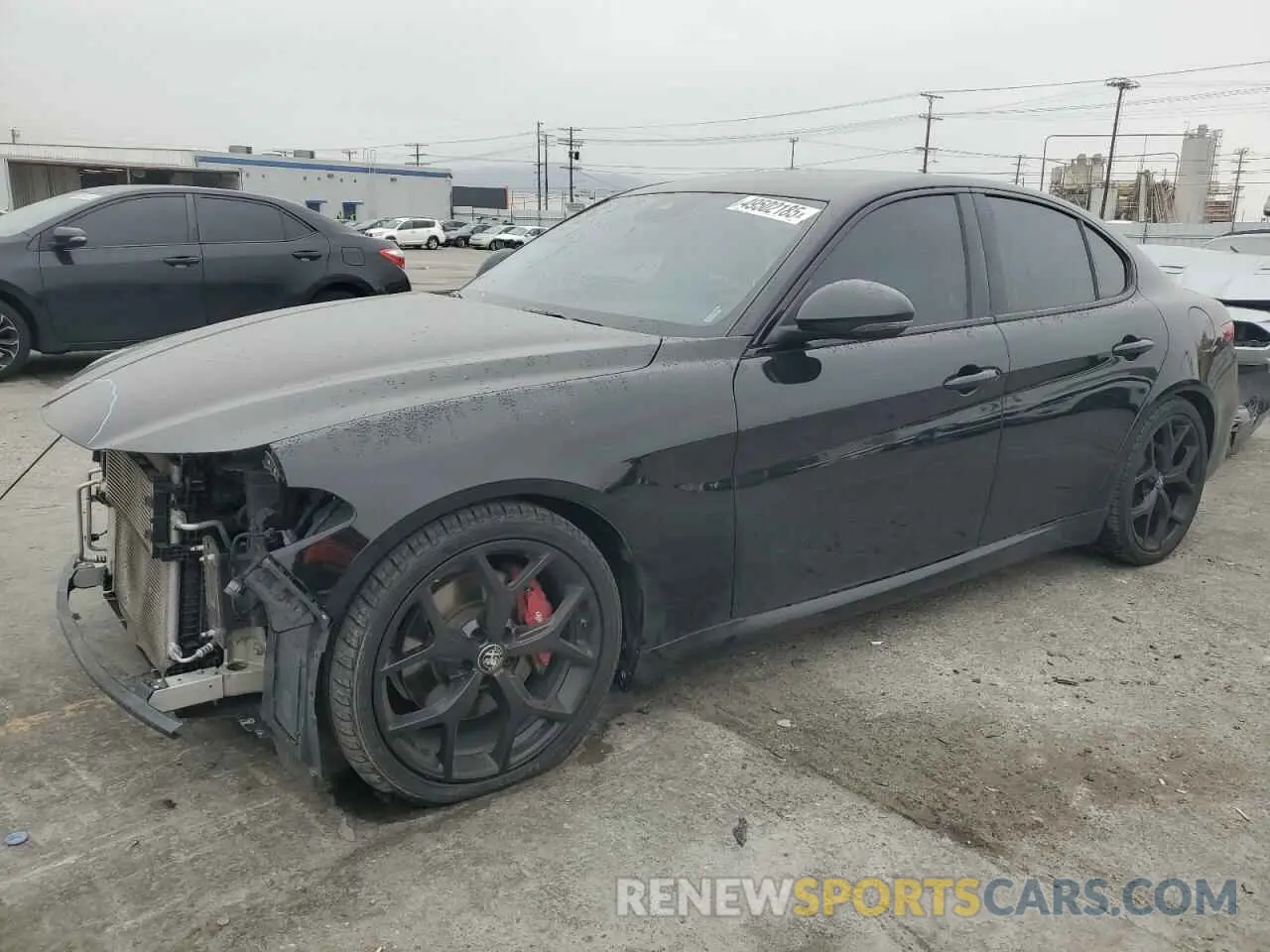 1 Photograph of a damaged car ZARFAMAN1L7638722 ALFA ROMEO GIULIA 2020