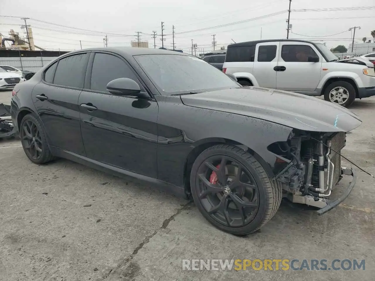 4 Photograph of a damaged car ZARFAMAN1L7638722 ALFA ROMEO GIULIA 2020