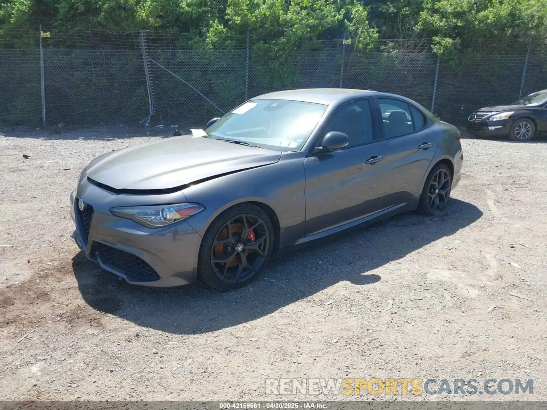 2 Photograph of a damaged car ZARFAMAN2L7624277 ALFA ROMEO GIULIA 2020