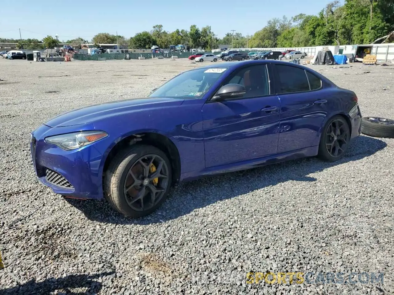 1 Photograph of a damaged car ZARFAMAN3L7635613 ALFA ROMEO GIULIA 2020