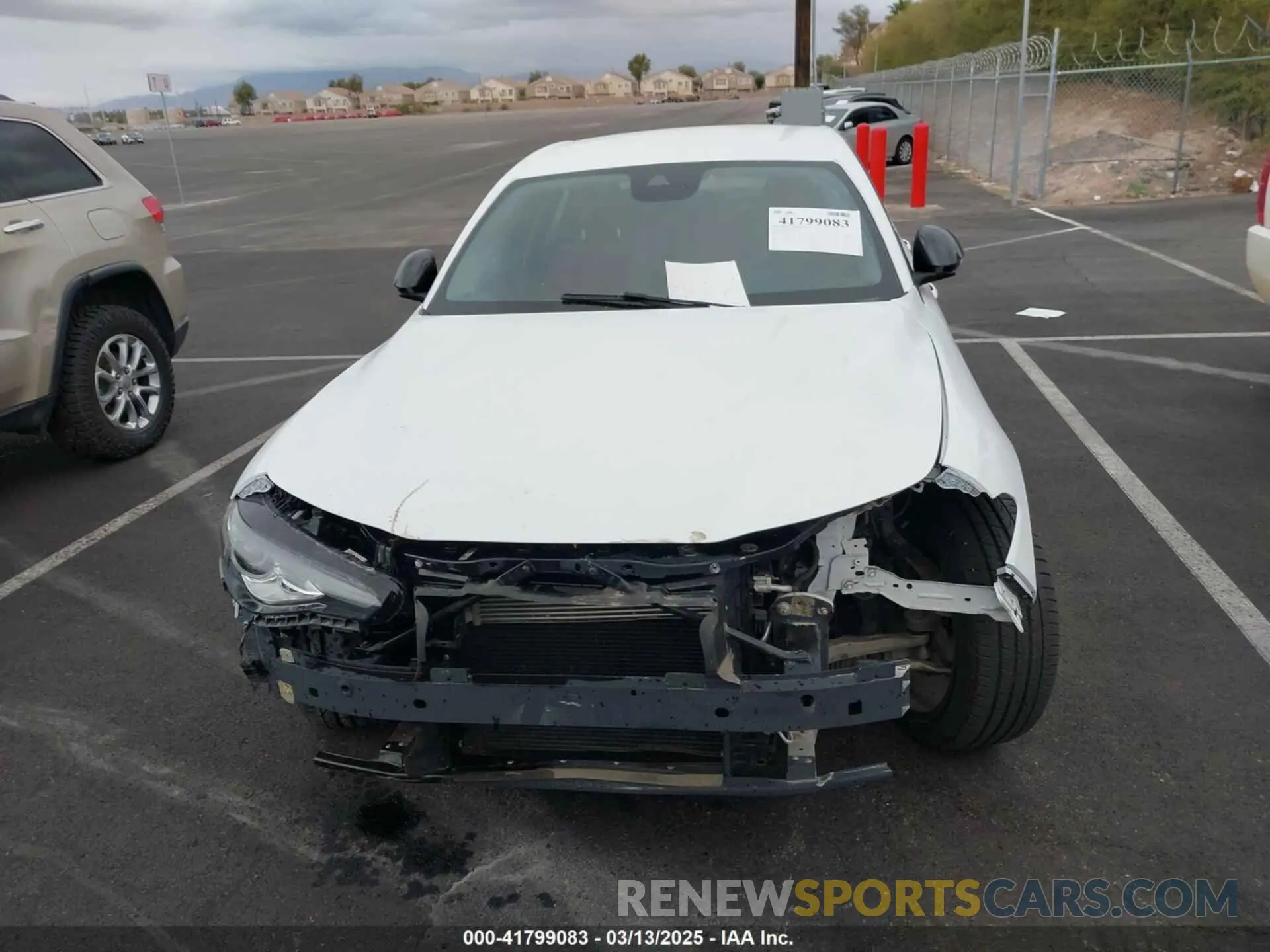 12 Photograph of a damaged car ZARFAMAN5L7625150 ALFA ROMEO GIULIA 2020