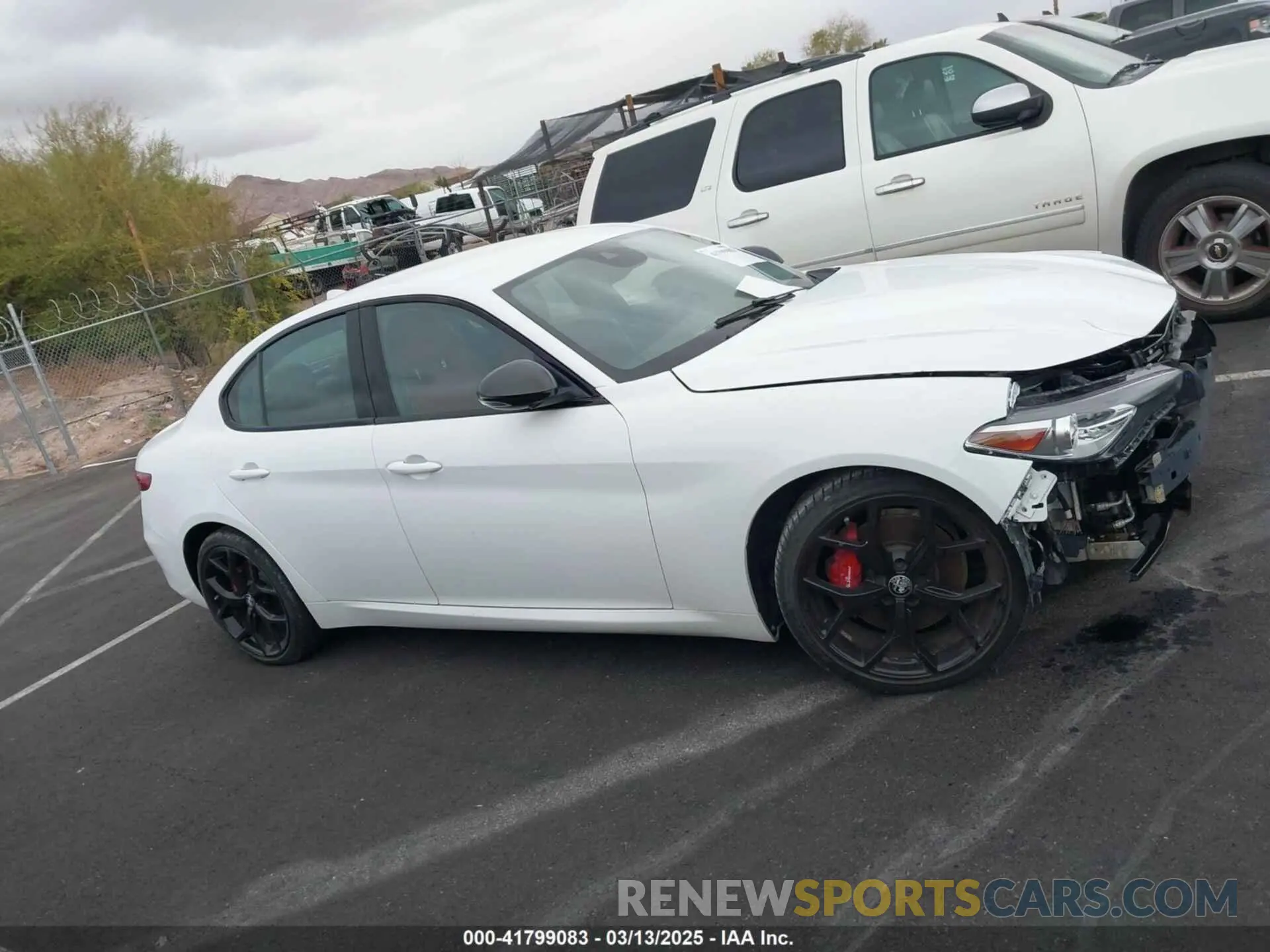 13 Photograph of a damaged car ZARFAMAN5L7625150 ALFA ROMEO GIULIA 2020