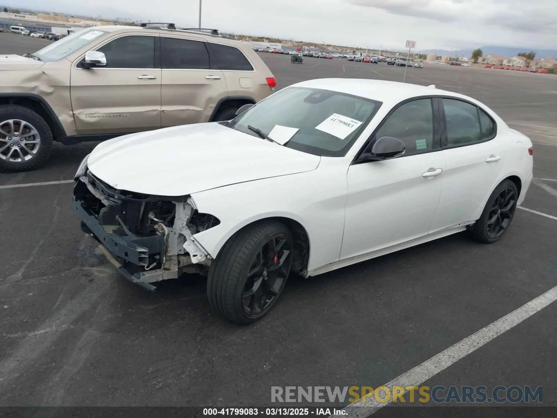 14 Photograph of a damaged car ZARFAMAN5L7625150 ALFA ROMEO GIULIA 2020