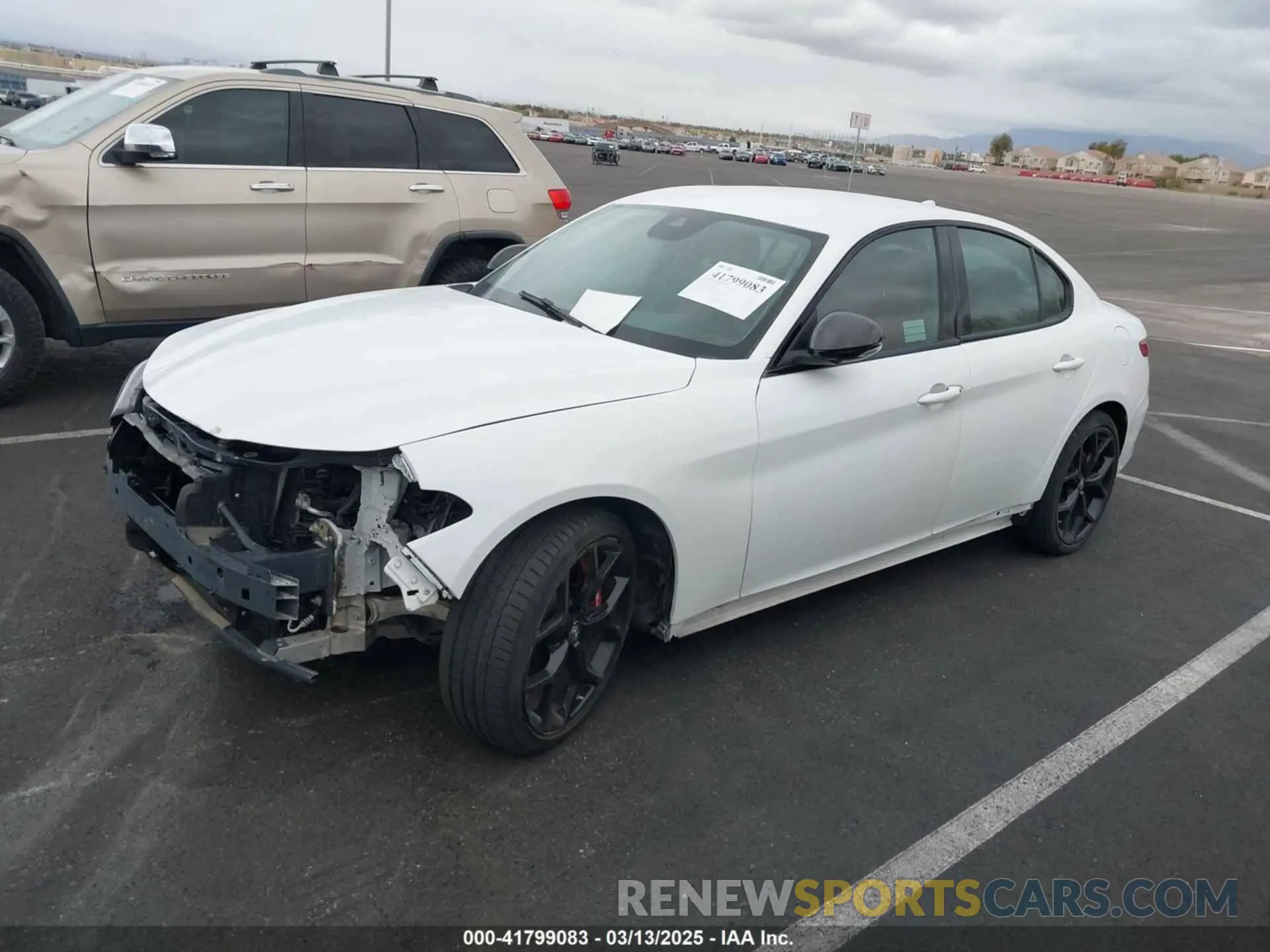 2 Photograph of a damaged car ZARFAMAN5L7625150 ALFA ROMEO GIULIA 2020