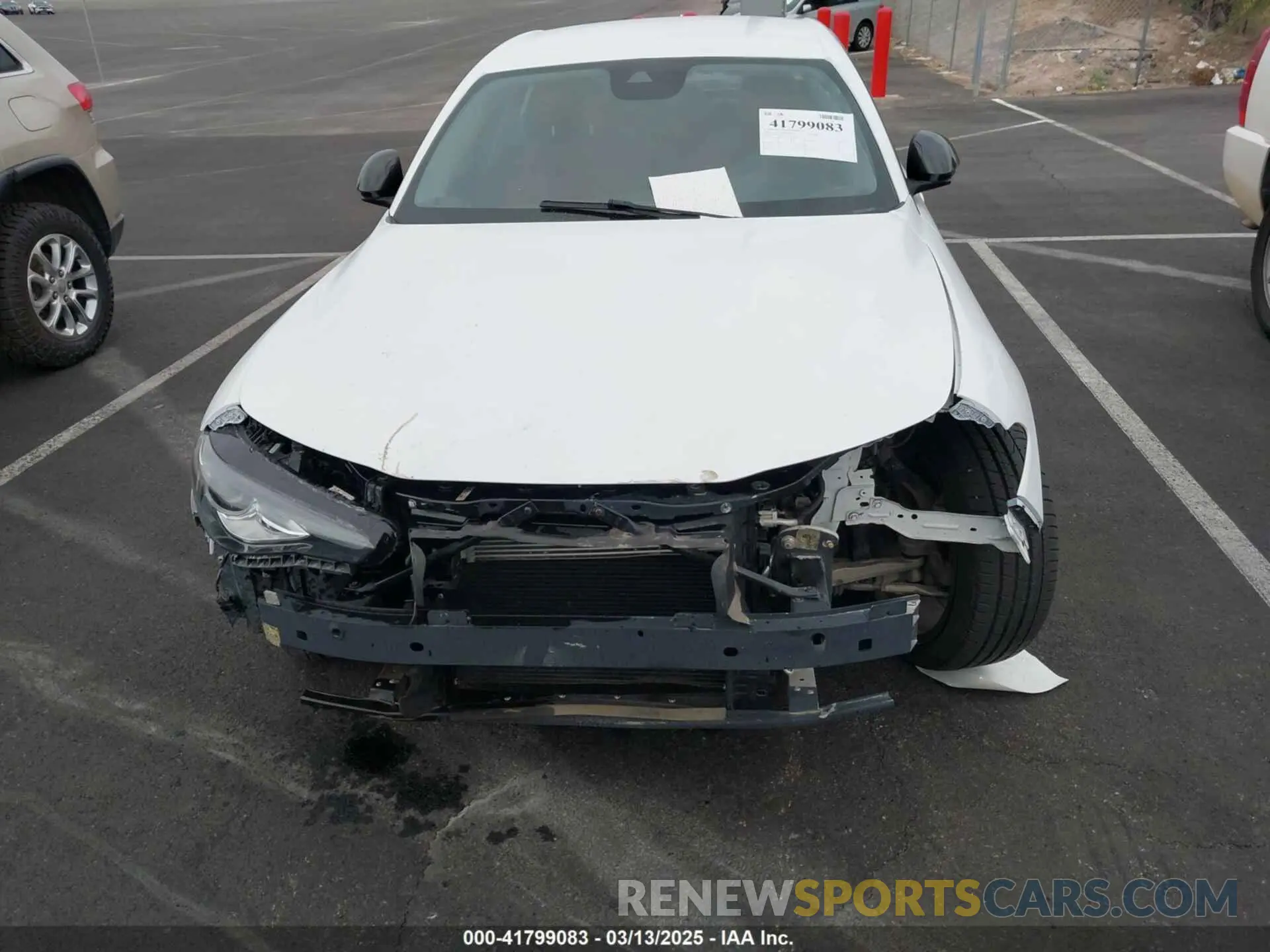 6 Photograph of a damaged car ZARFAMAN5L7625150 ALFA ROMEO GIULIA 2020